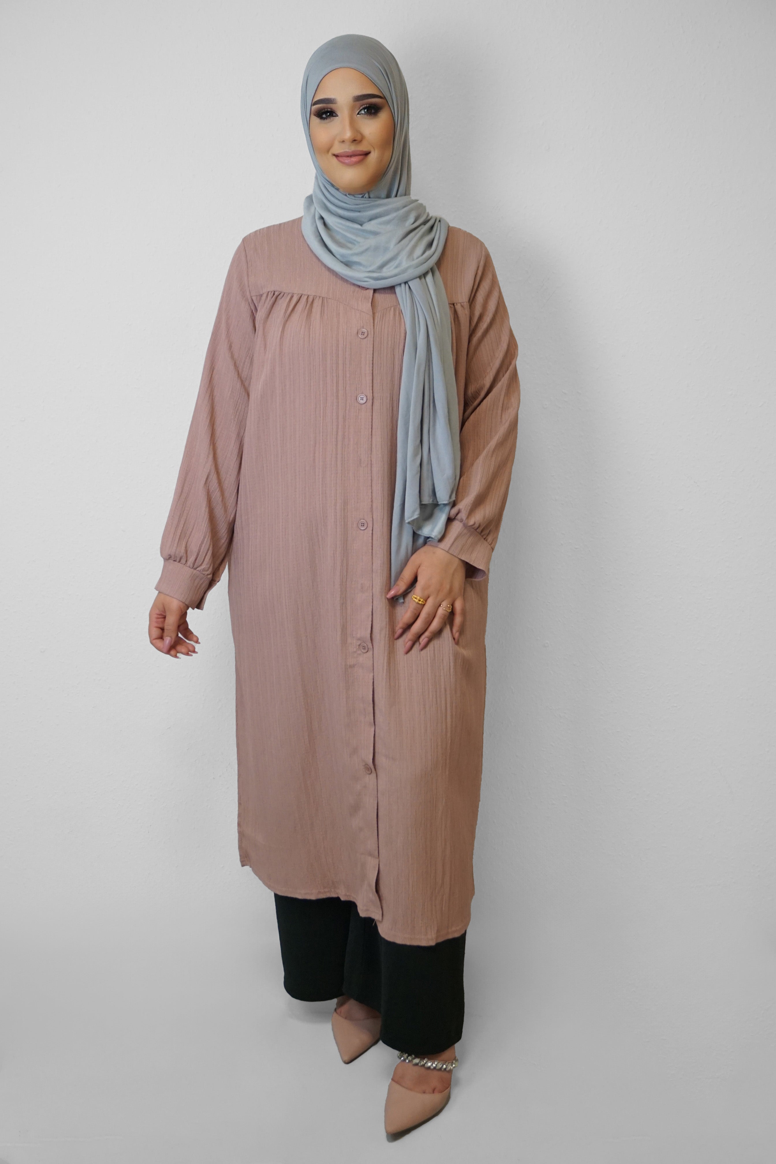 Tunika Selim mit Tasche Rosa