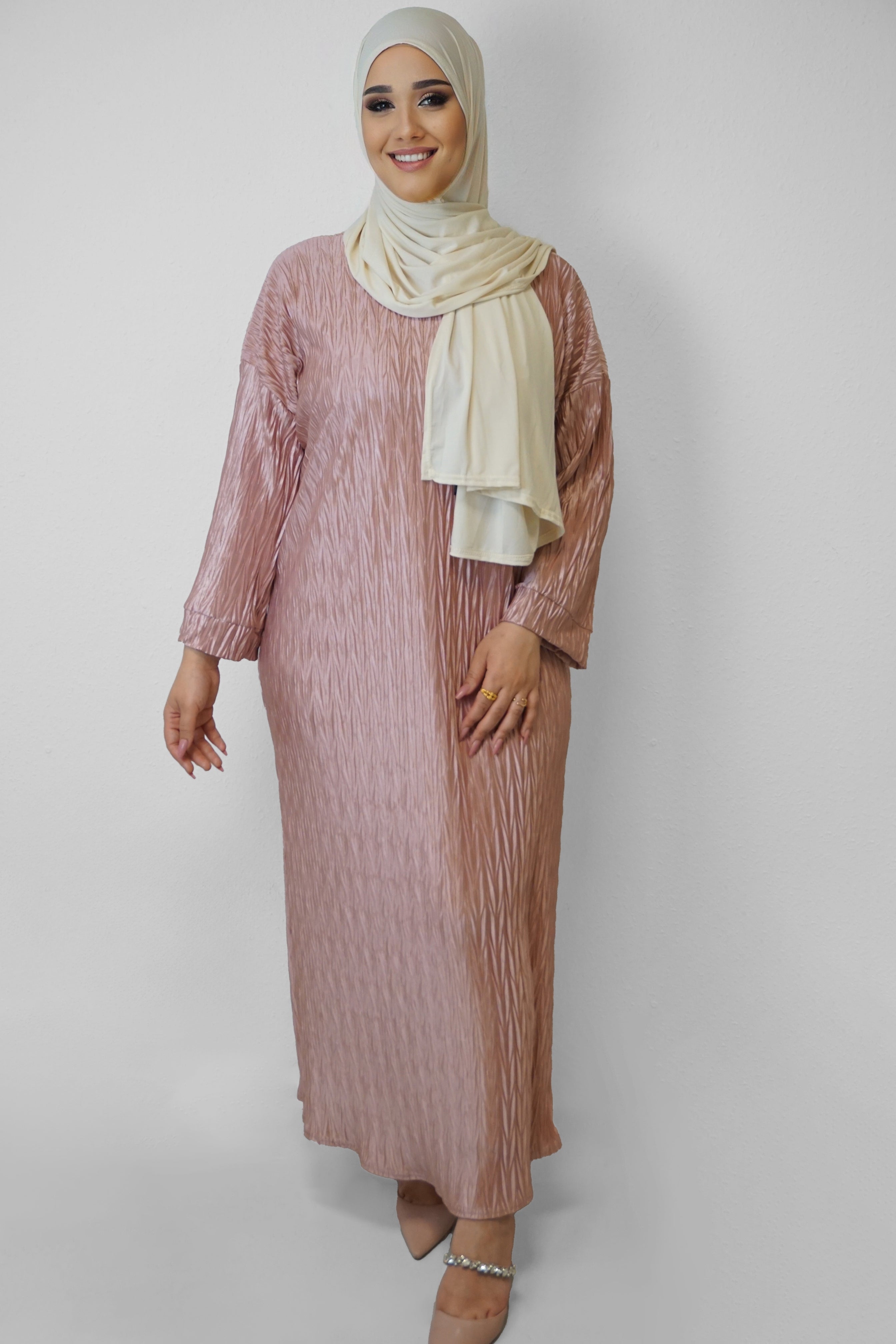 Batul Abaya Rosa
