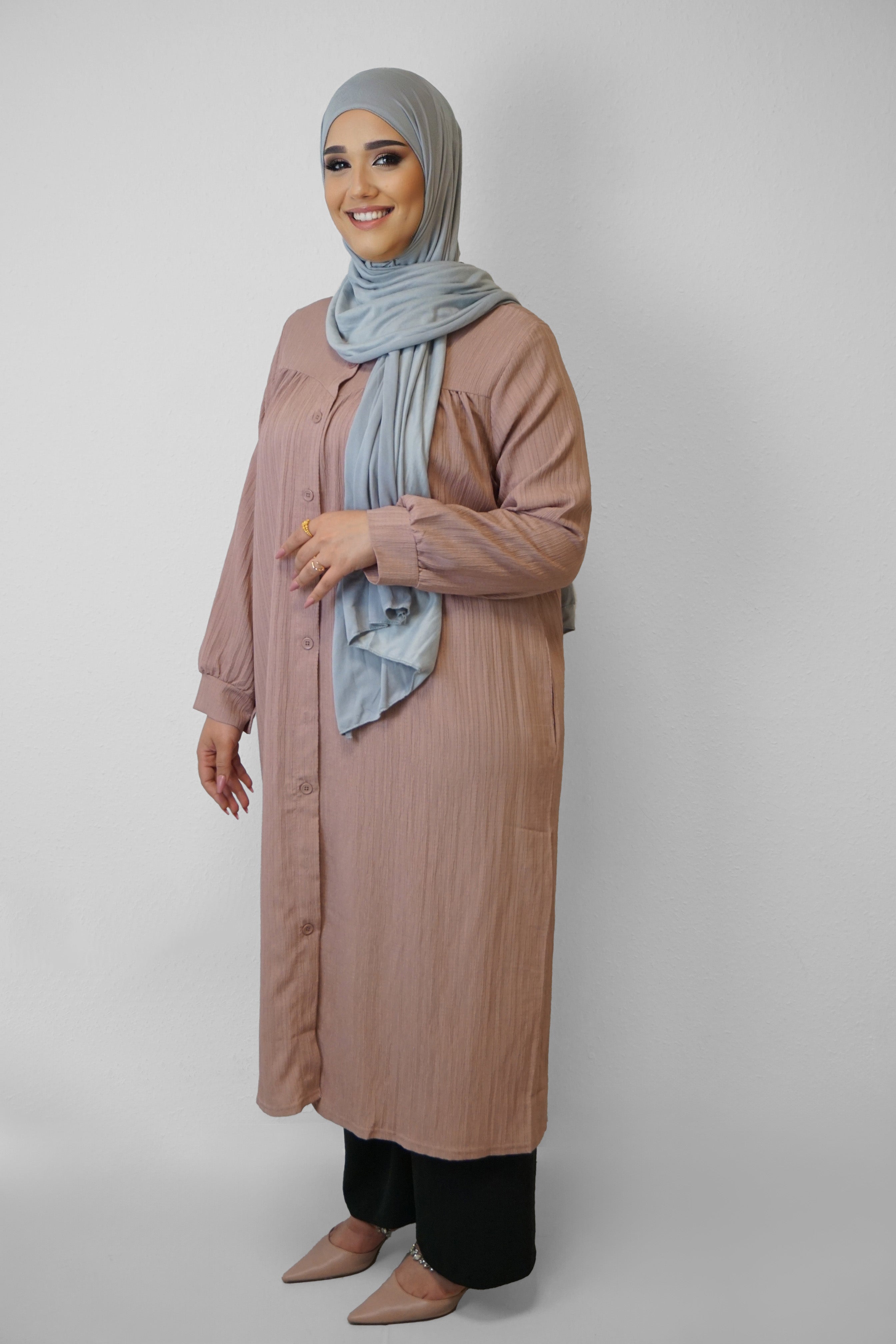 Tunika Selim mit Tasche Rosa