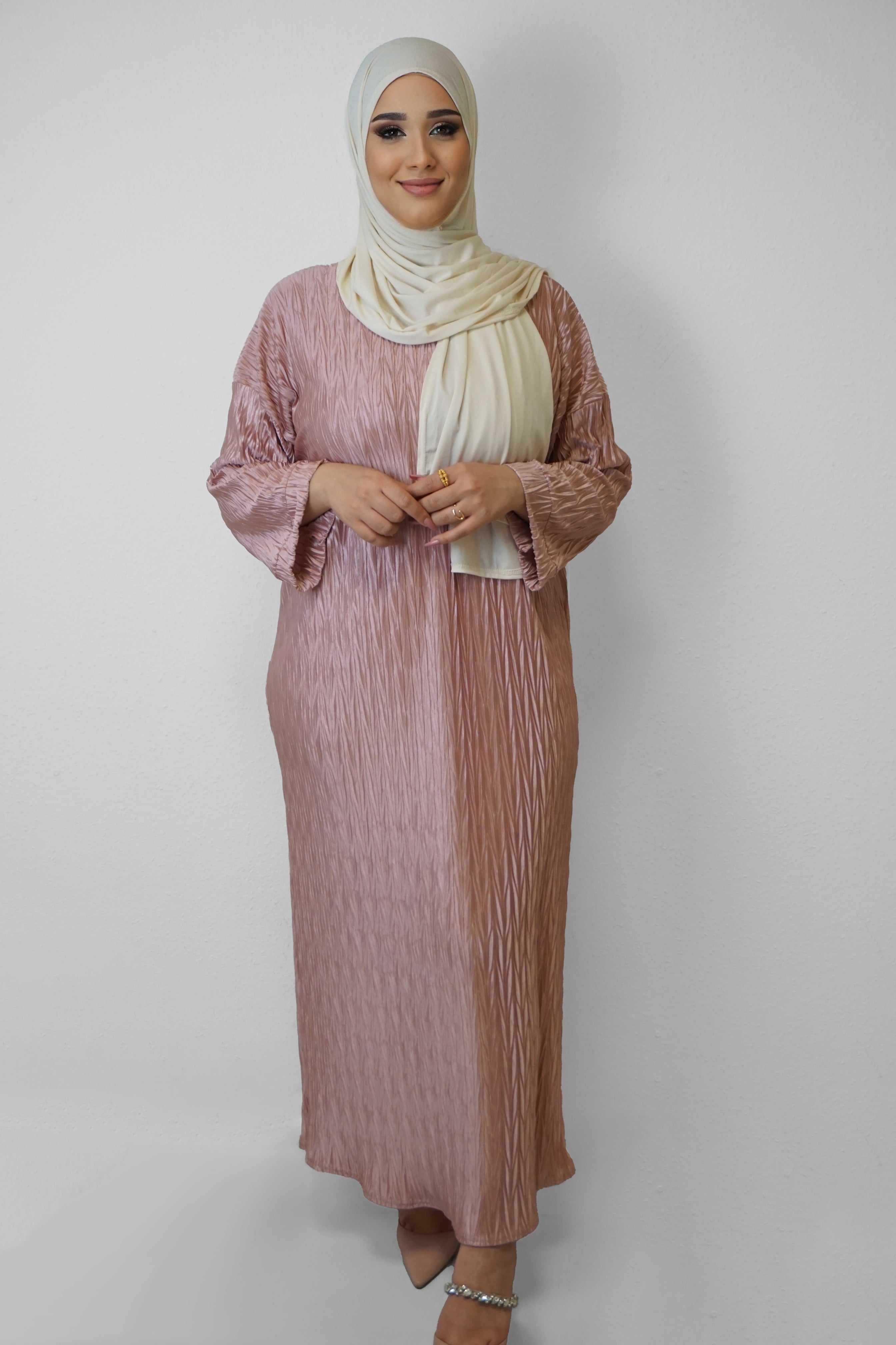 Batul Abaya Rosa