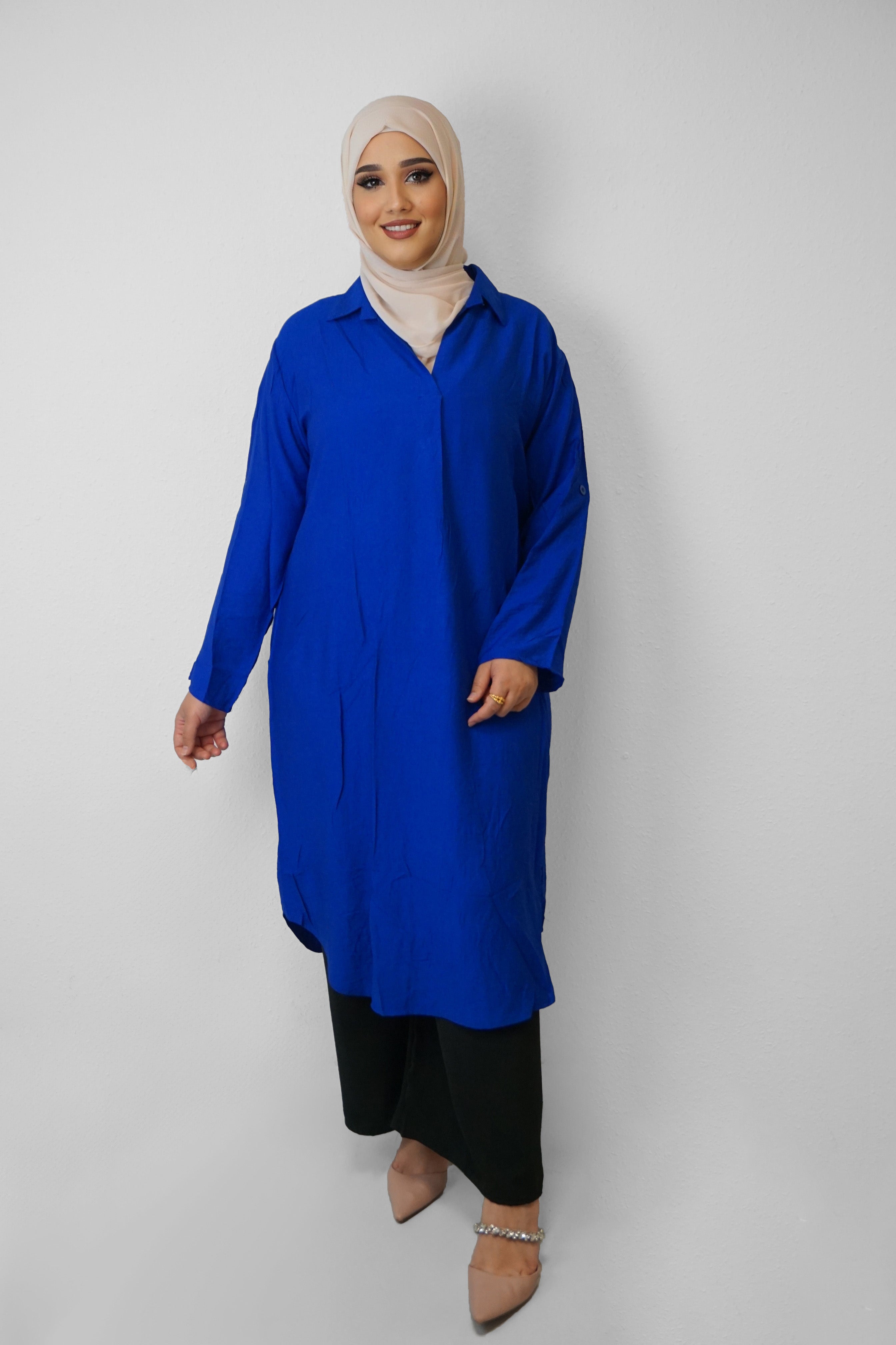Tunika Nesrin Royalblau