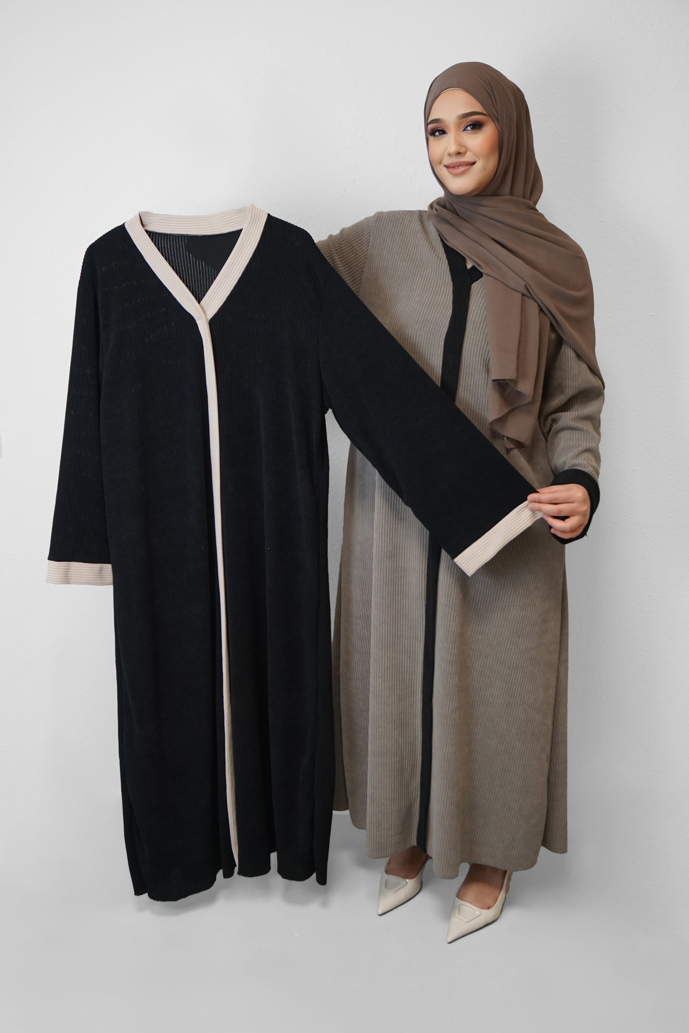 Abaya Ruqaia Schwarz