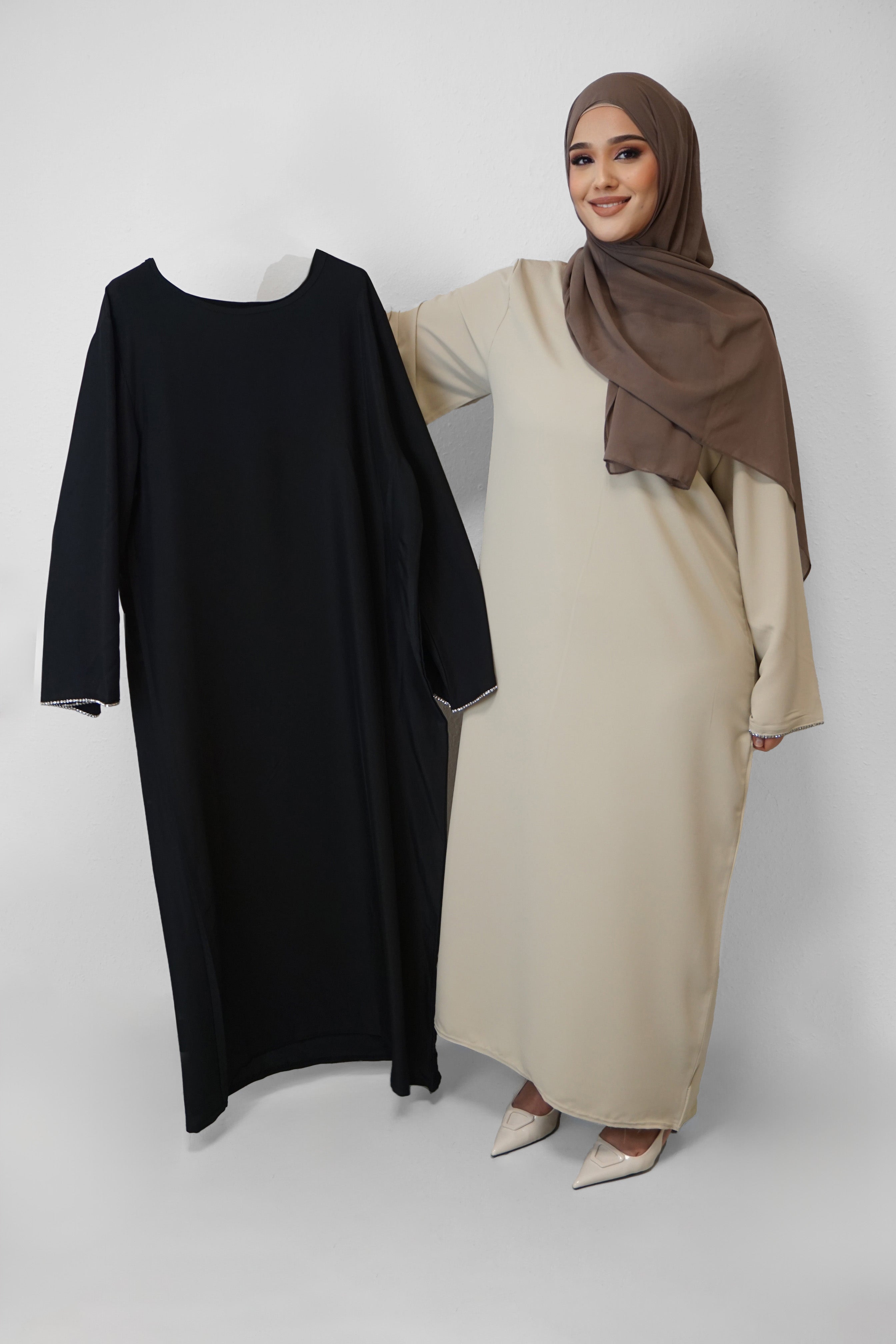 Abaya Zarka Schwarz