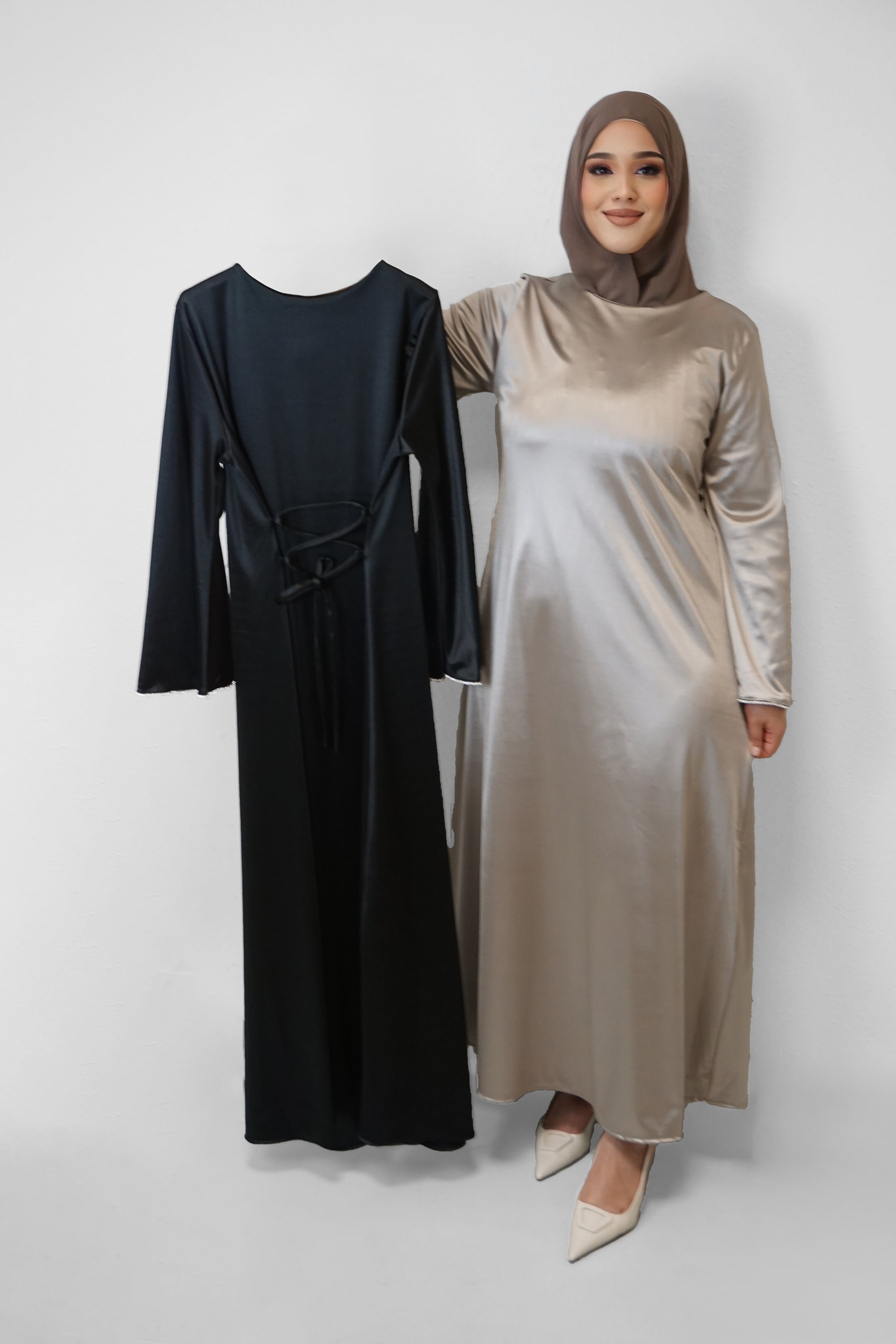 Abaya Salia Schwarz