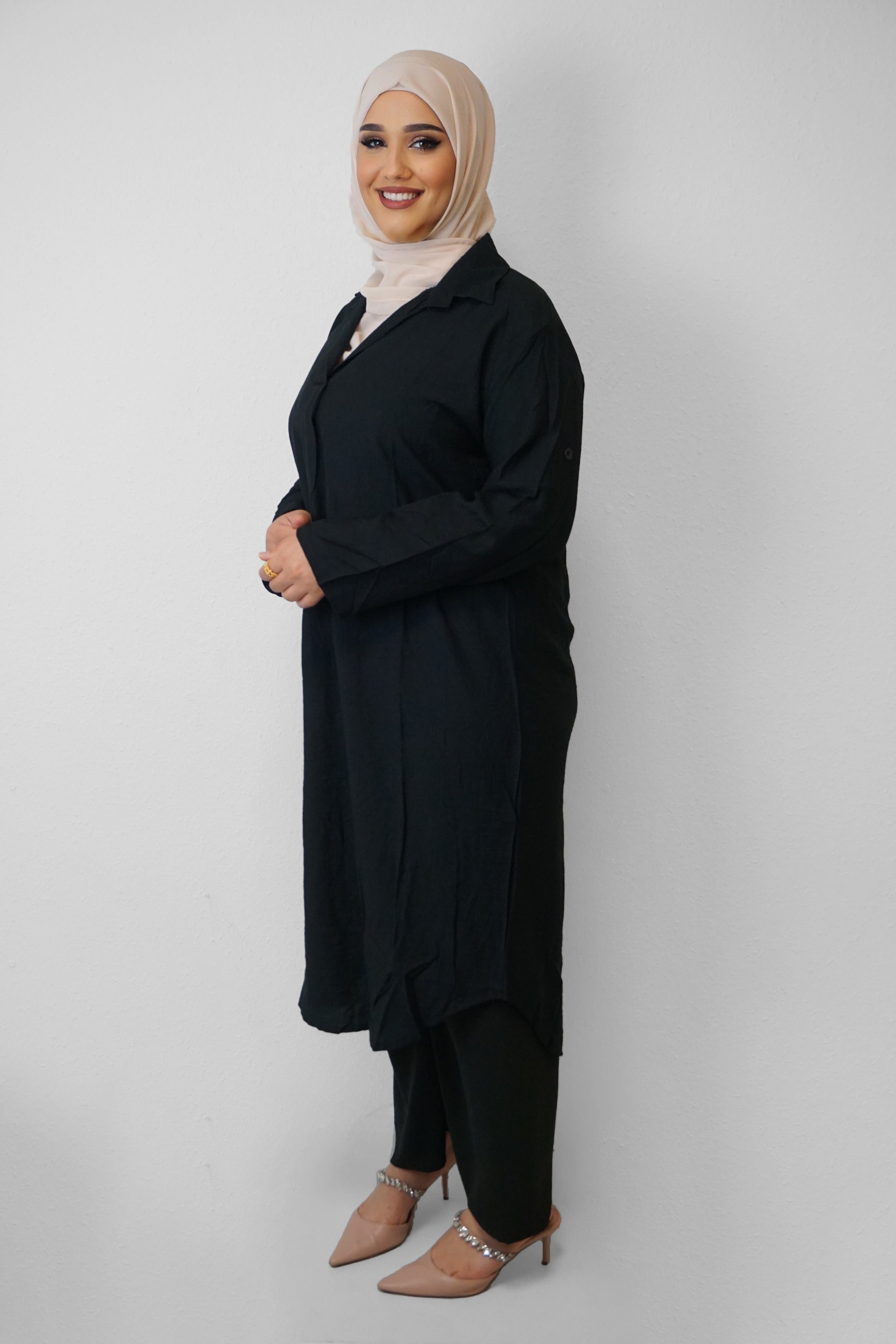 Tunika Nesrin Schwarz