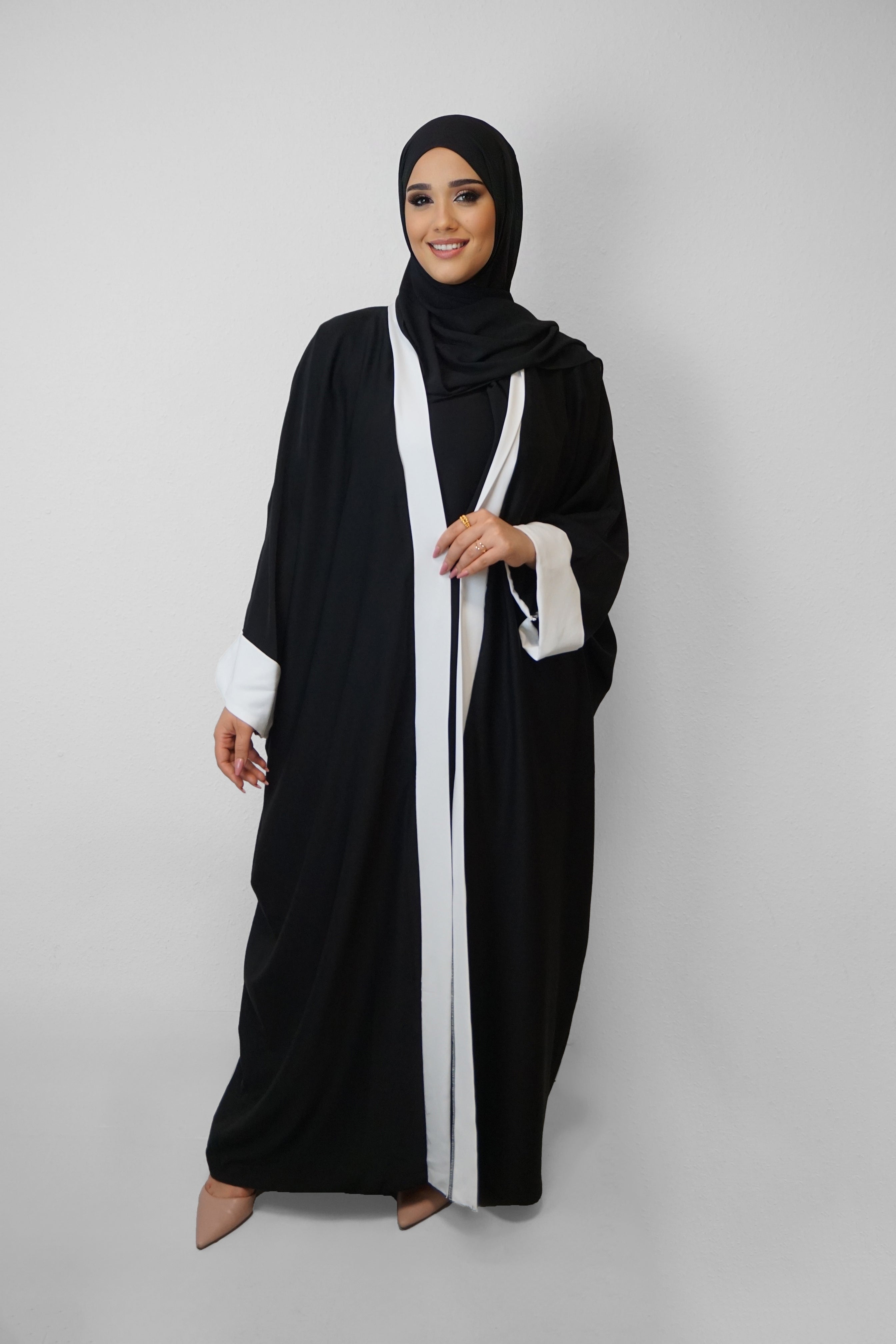 Zweiteiler Abaya Baya Schwarz