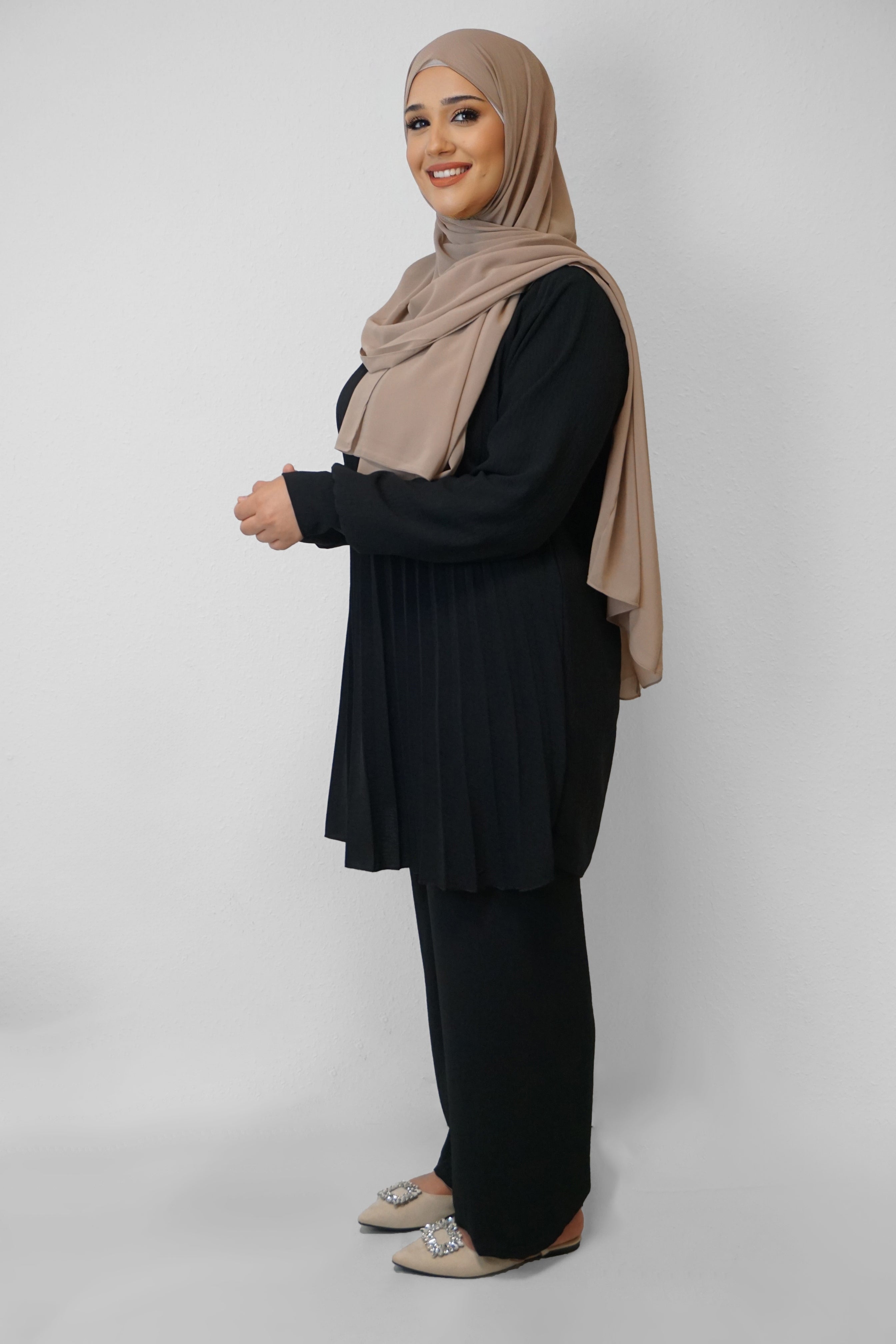 Zwei-Teiler Hose Özgür Schwarz