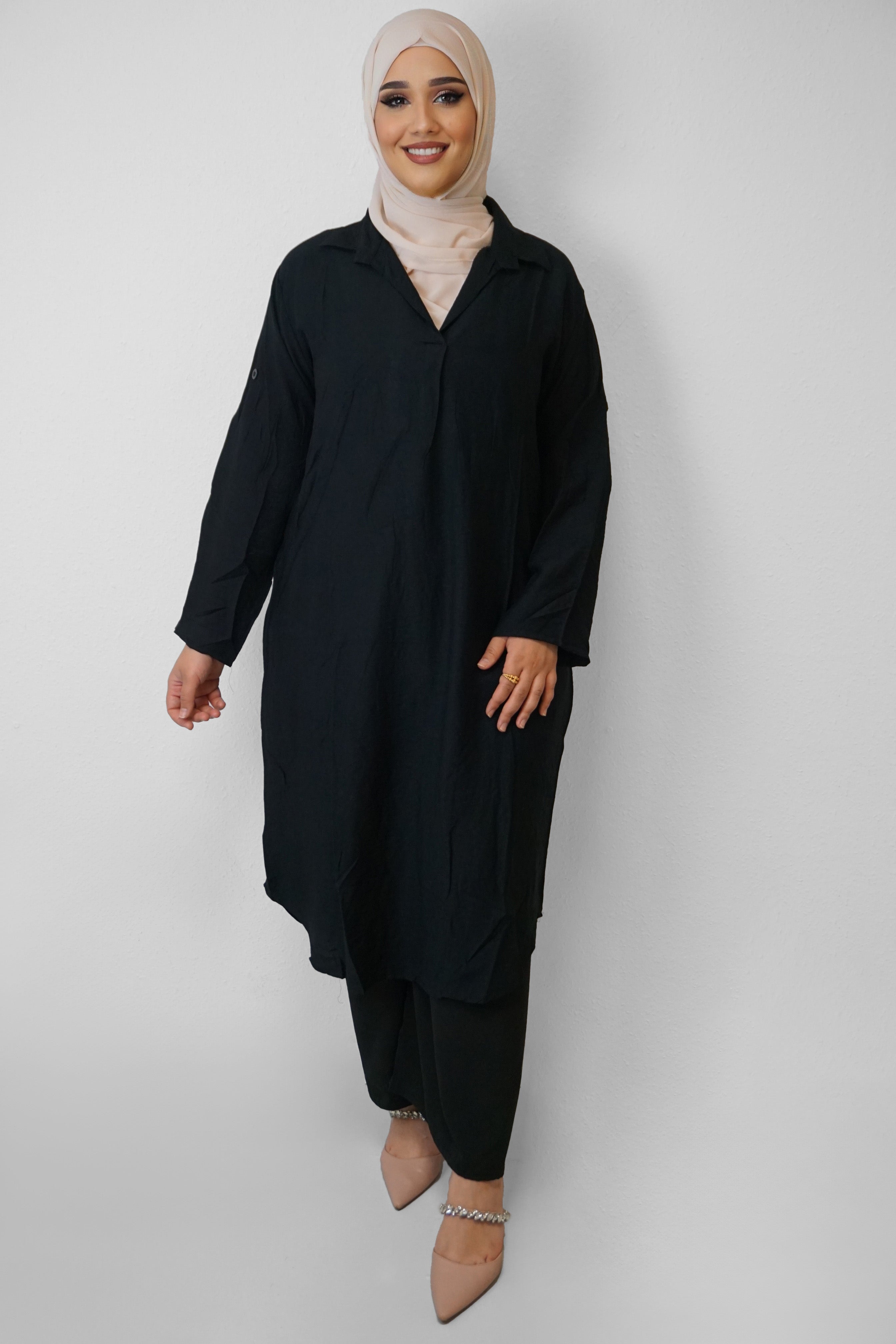 Tunika Nesrin Schwarz