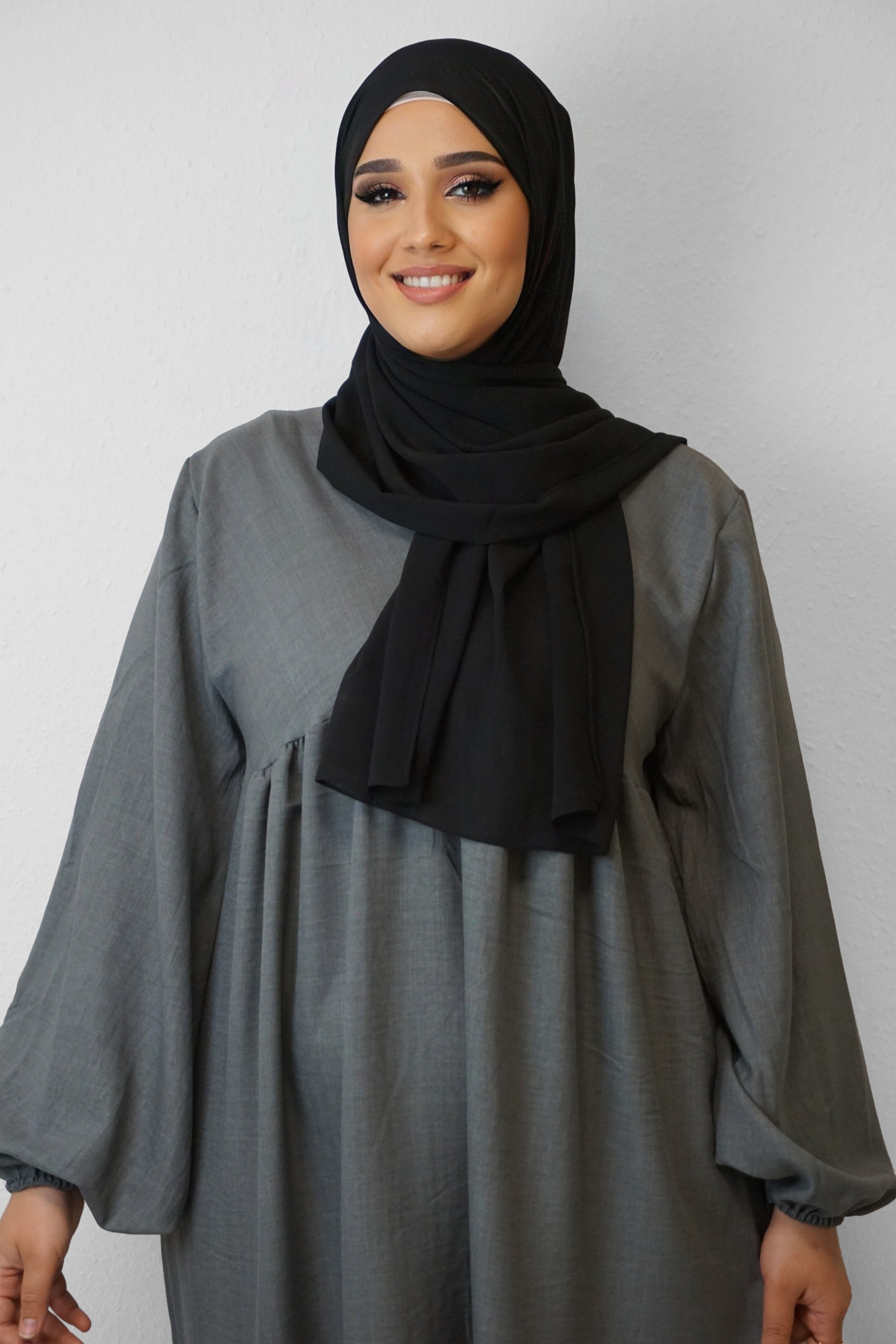Chiffon Hijab Maira Schwarz