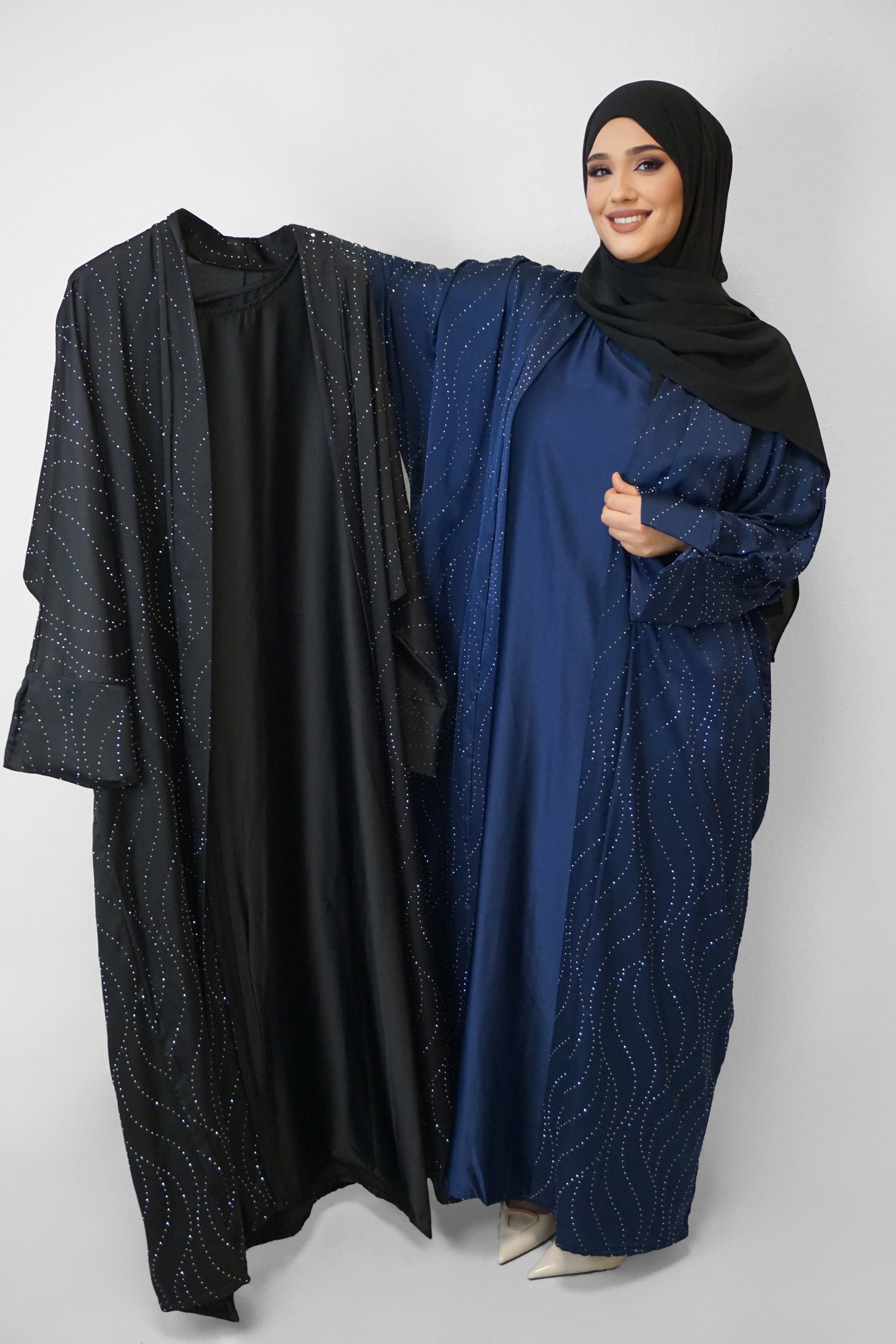Abaya Rawina Schwarz