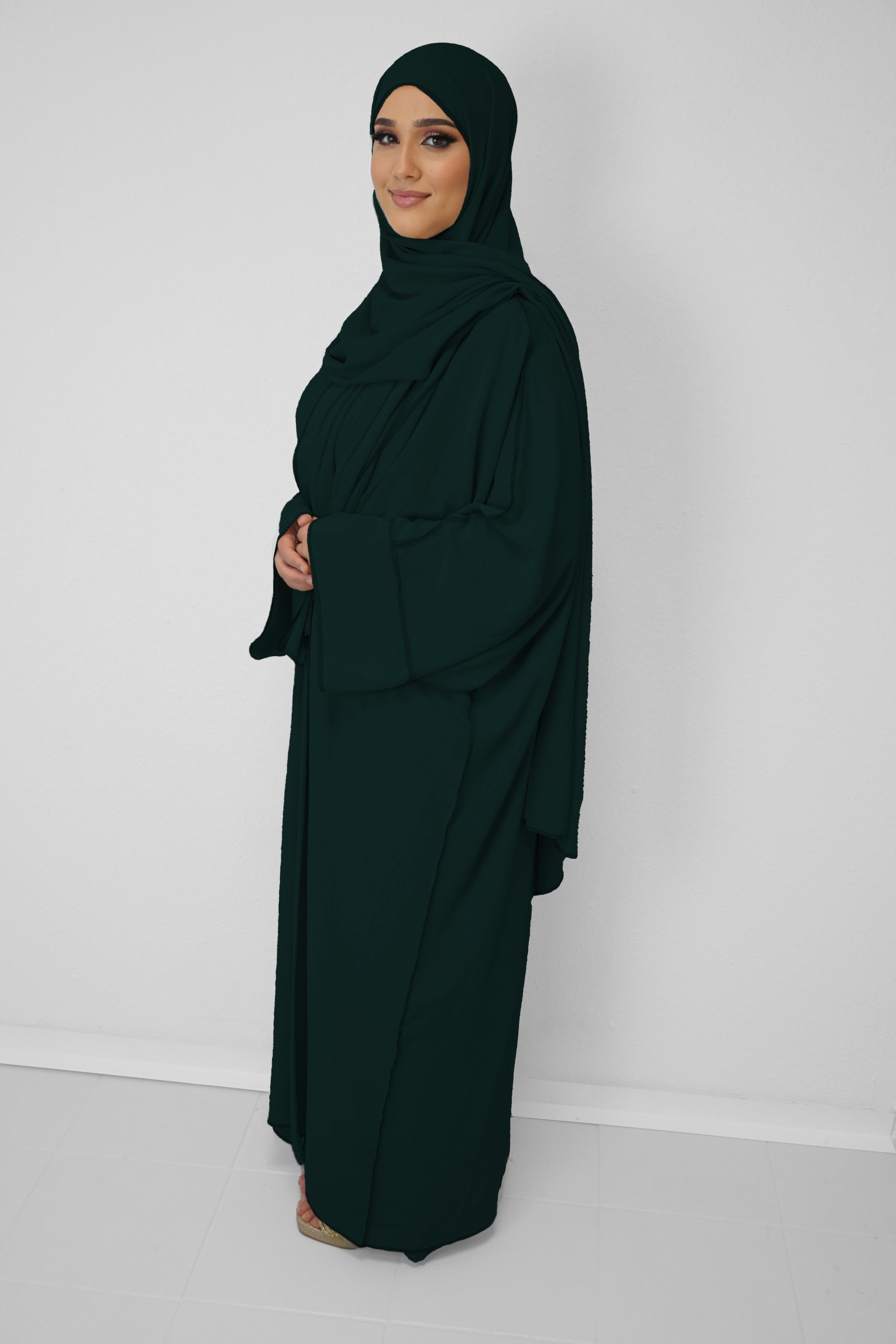 Abaya Naima Smaragdgrün