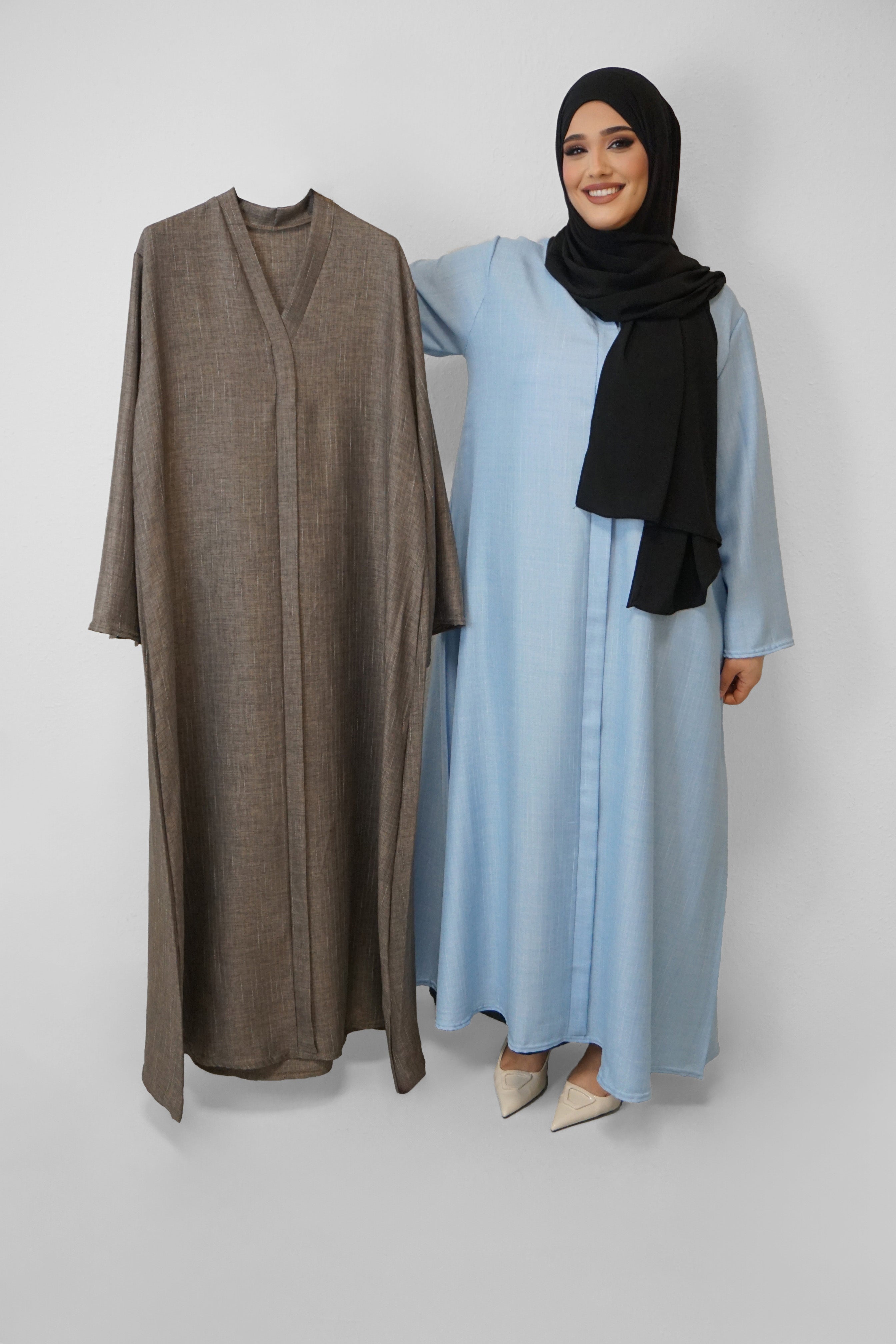 Abaya Ruaa Taupe