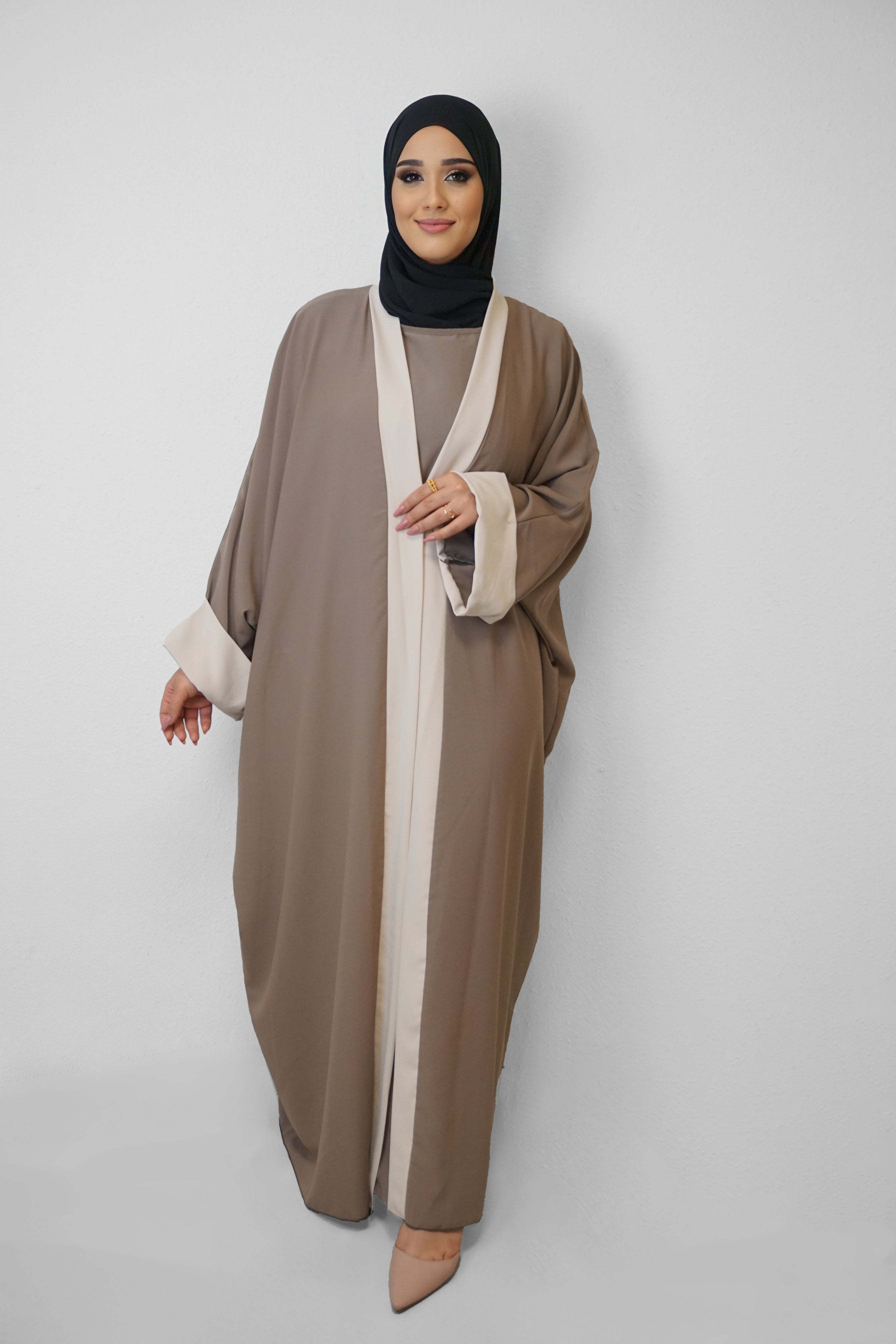 Zweiteiler Abaya Baya Taupe
