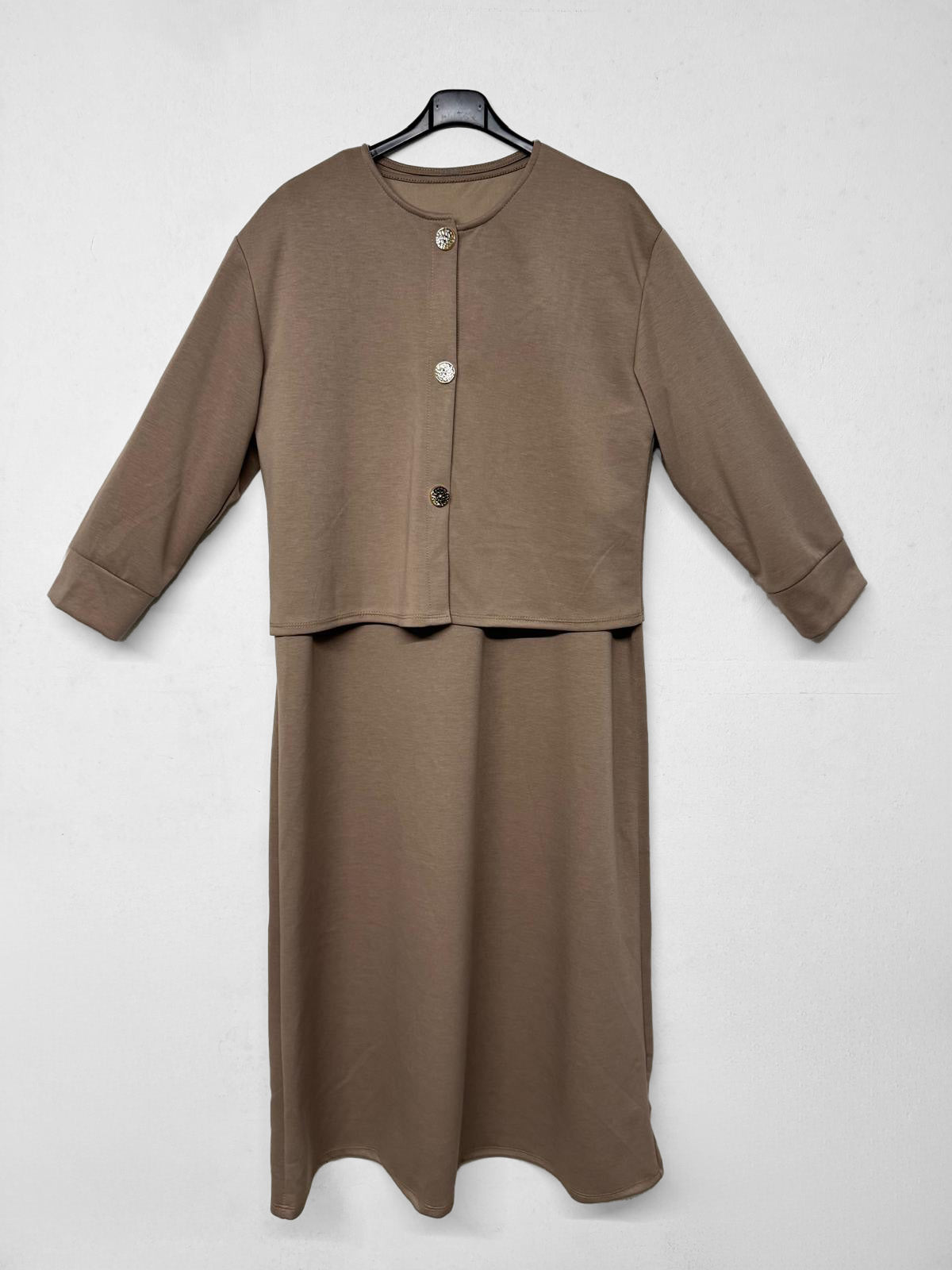 Abaya Adira Taupe