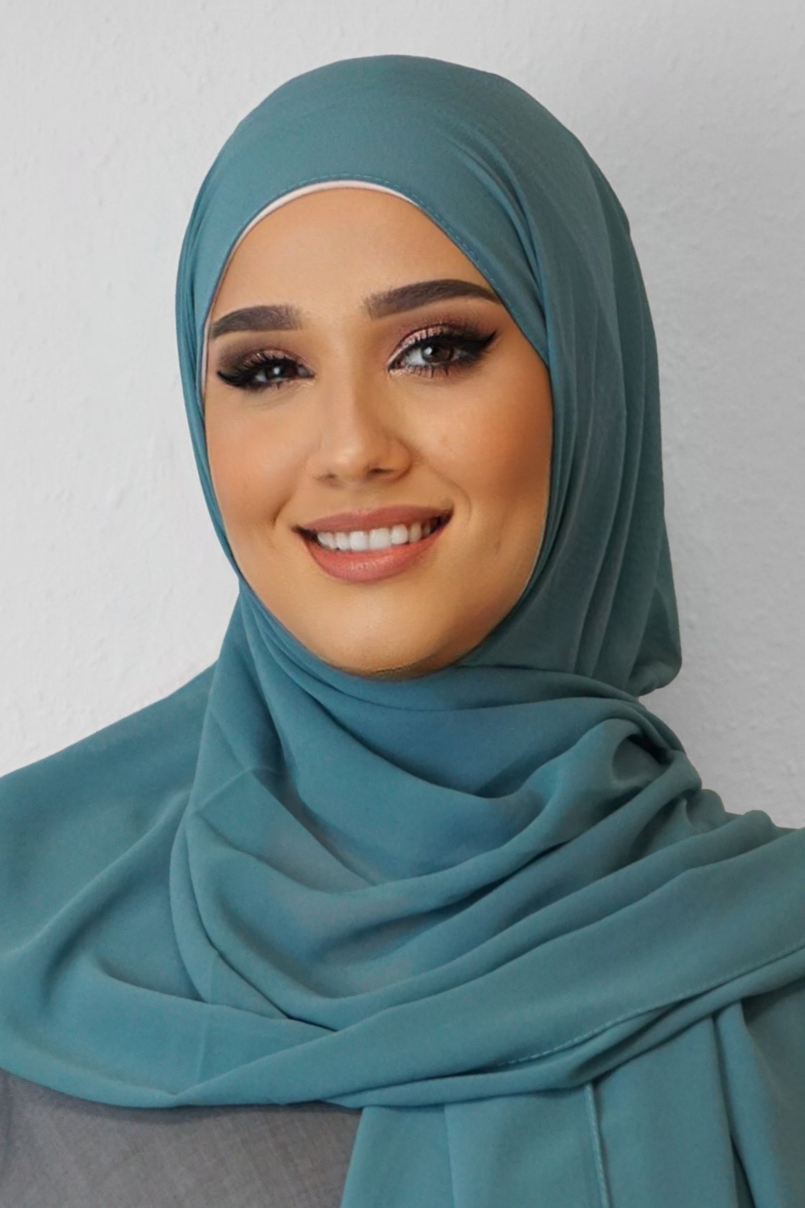 Chiffon Hijab Maira Turkis