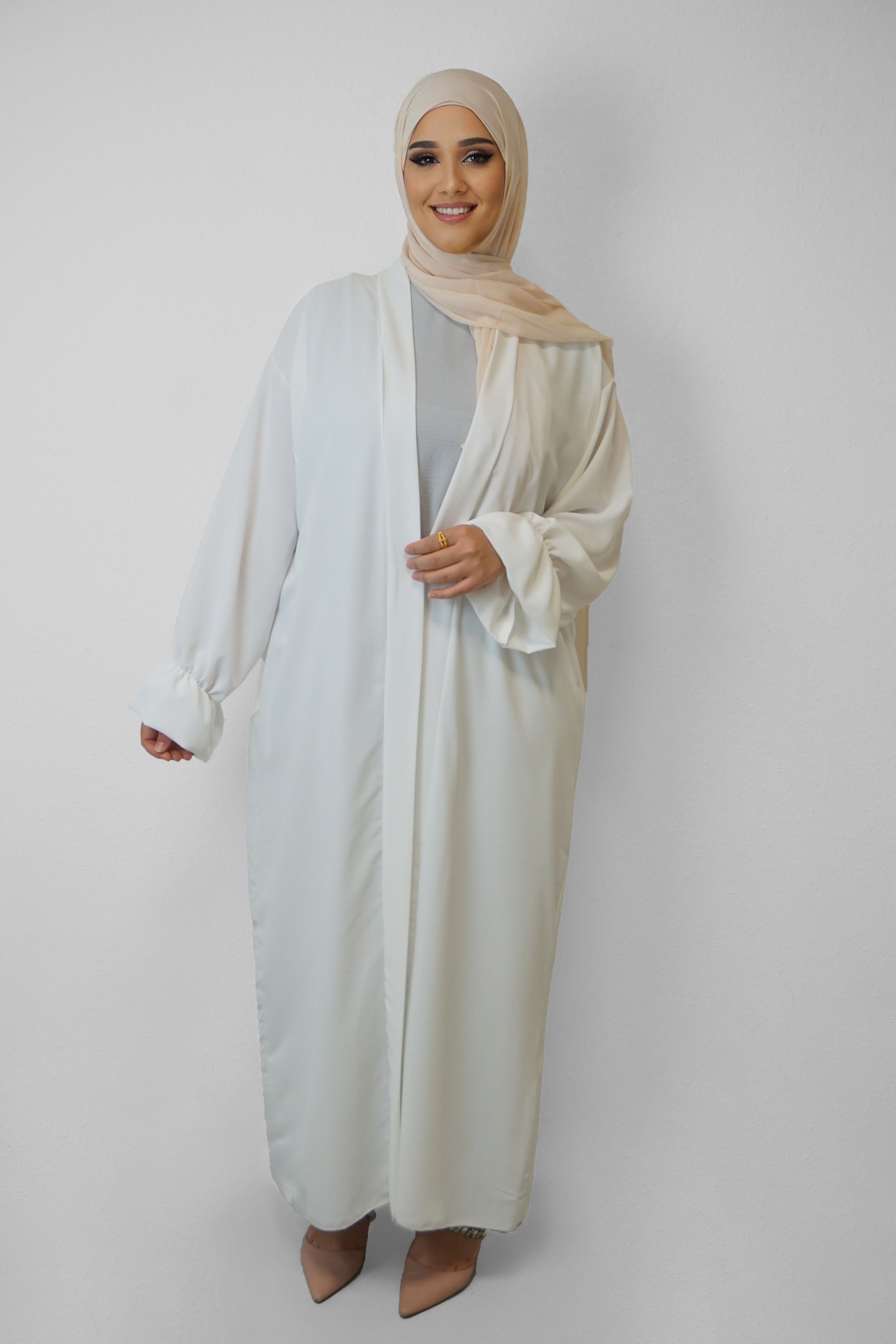 Kimono Bashira Weiß