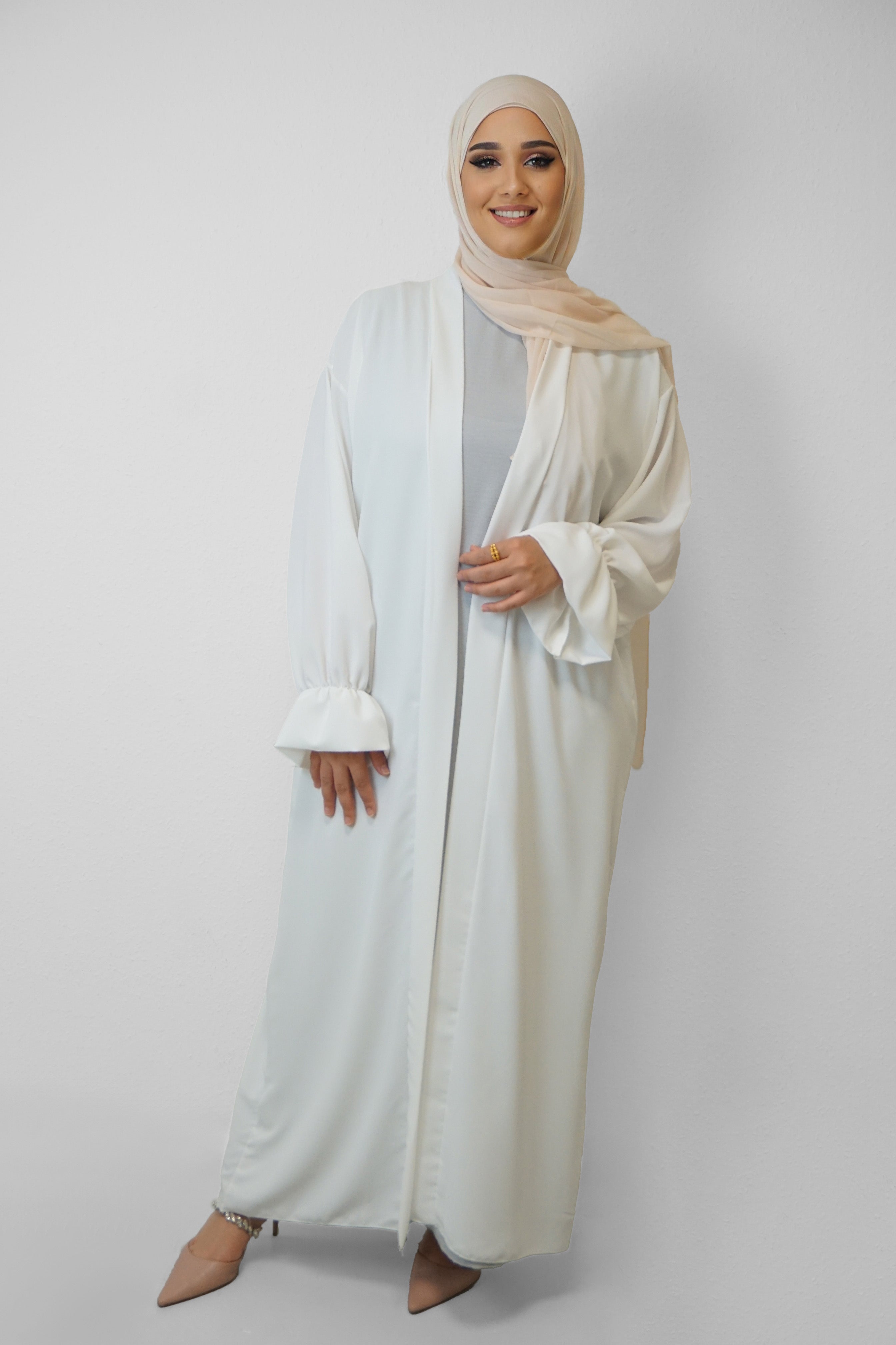 Kimono Bashira Weiß