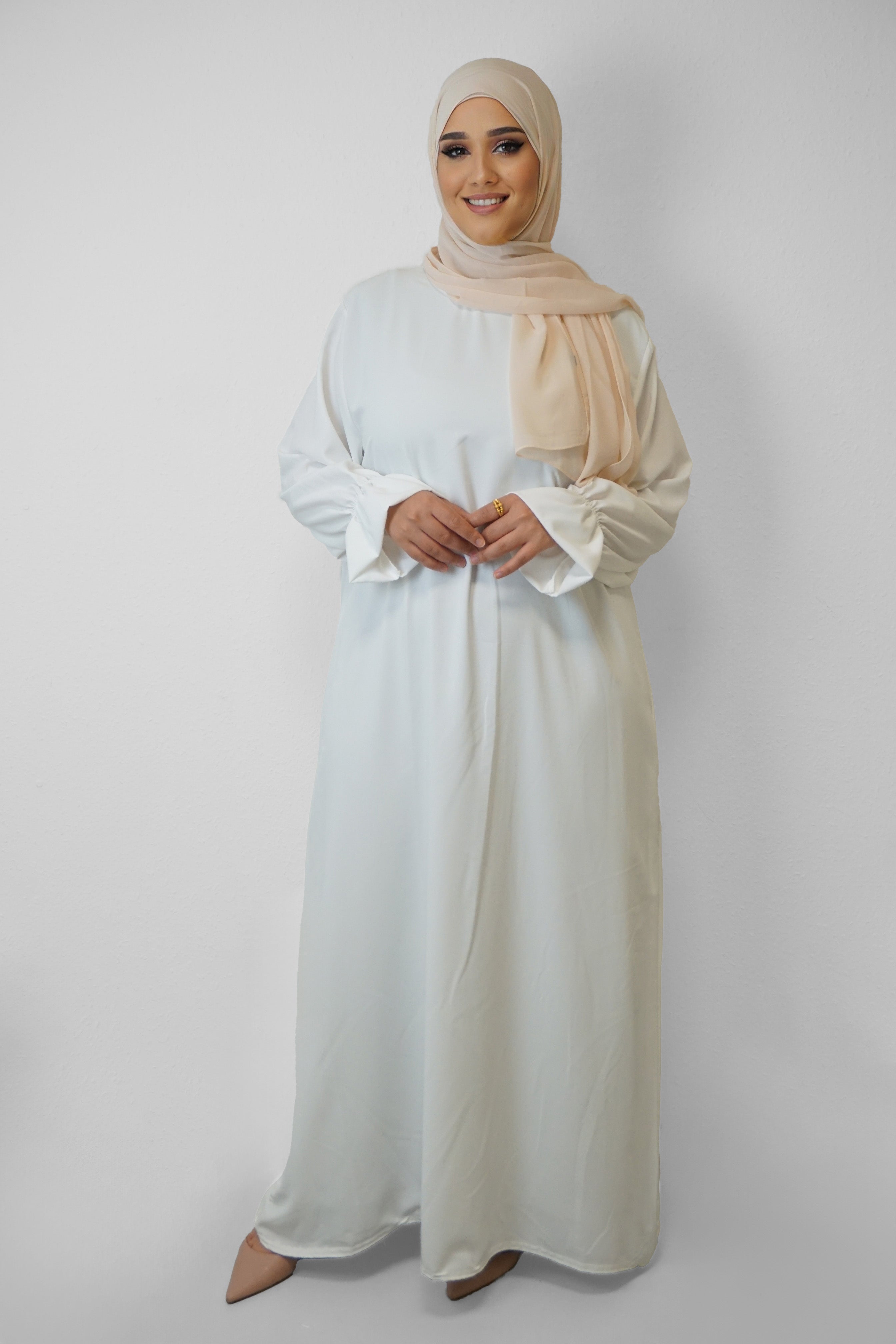 Abaya Sena Weiß
