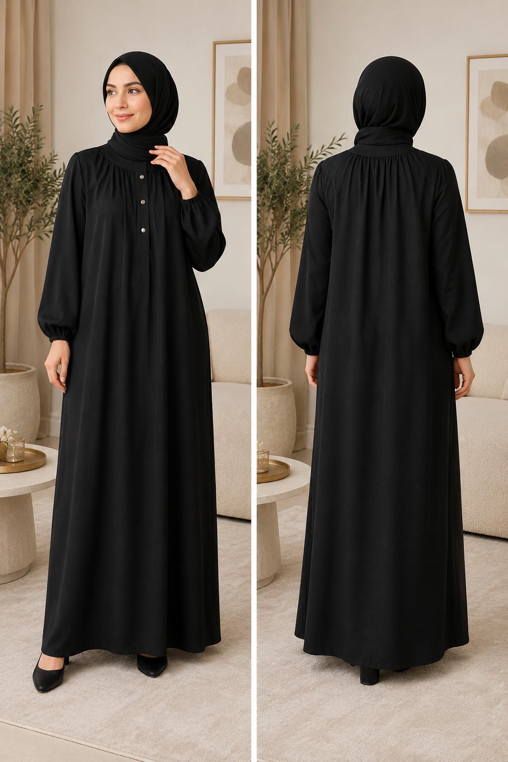 Abaya Arwen Schwarz