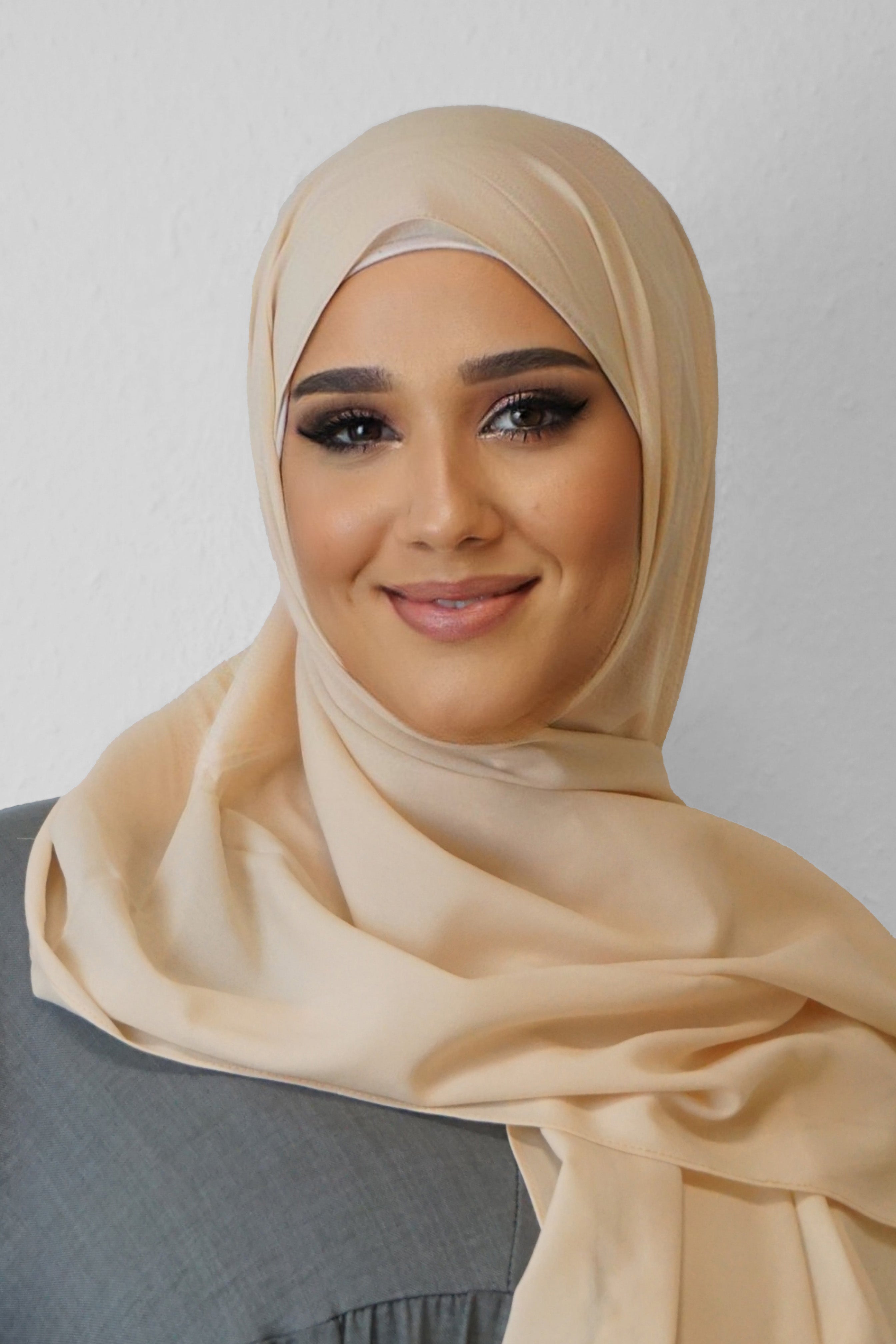 Crep Hijab Zitrone