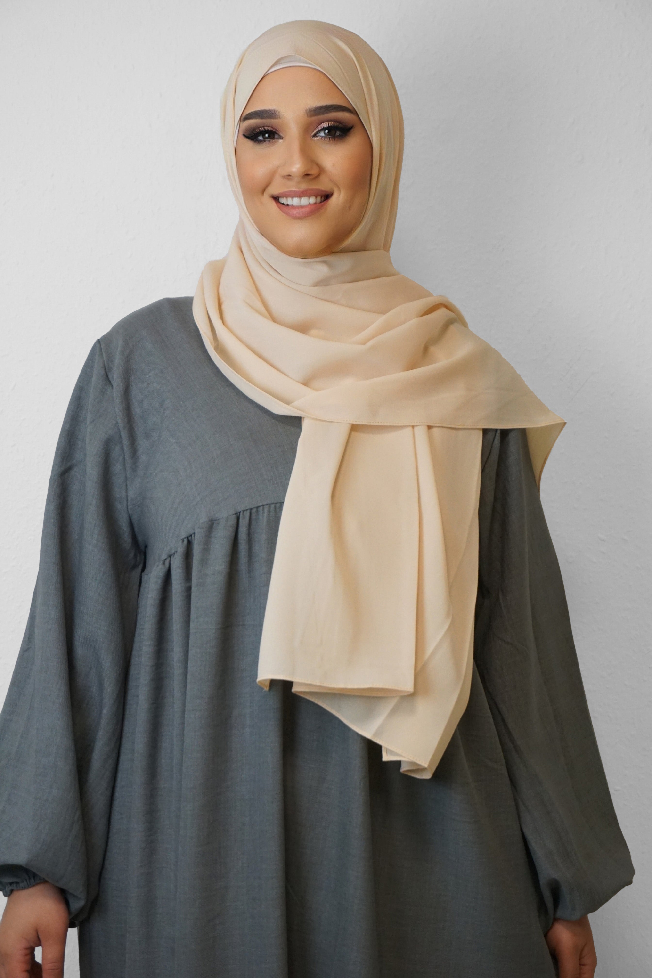 Crep Hijab Zitrone