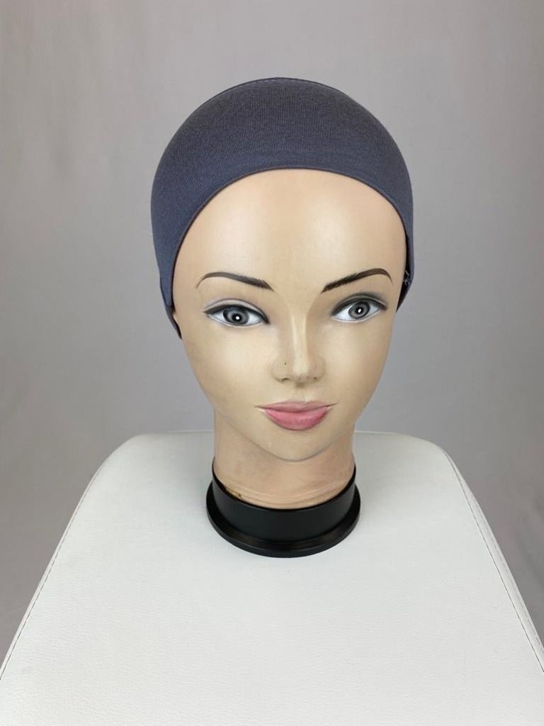 Schlauch Bonnet Dunkelgrau