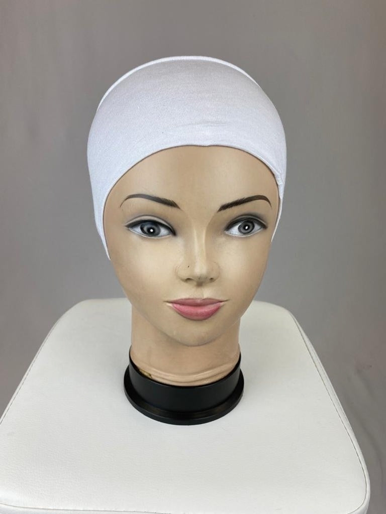 Schlauch Bonnet Weiß