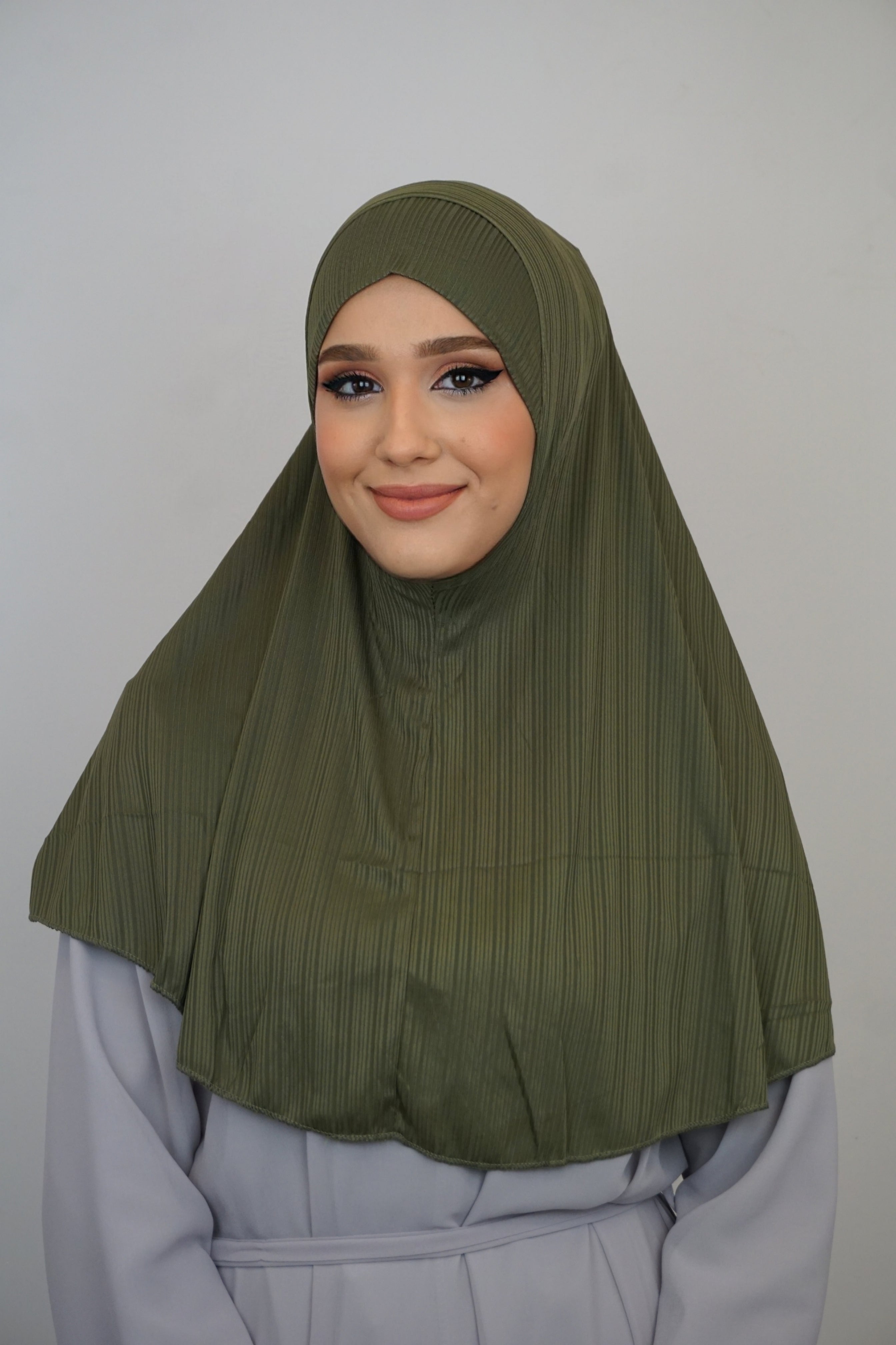 Jersey Ripped FertigHijab Moosgrün