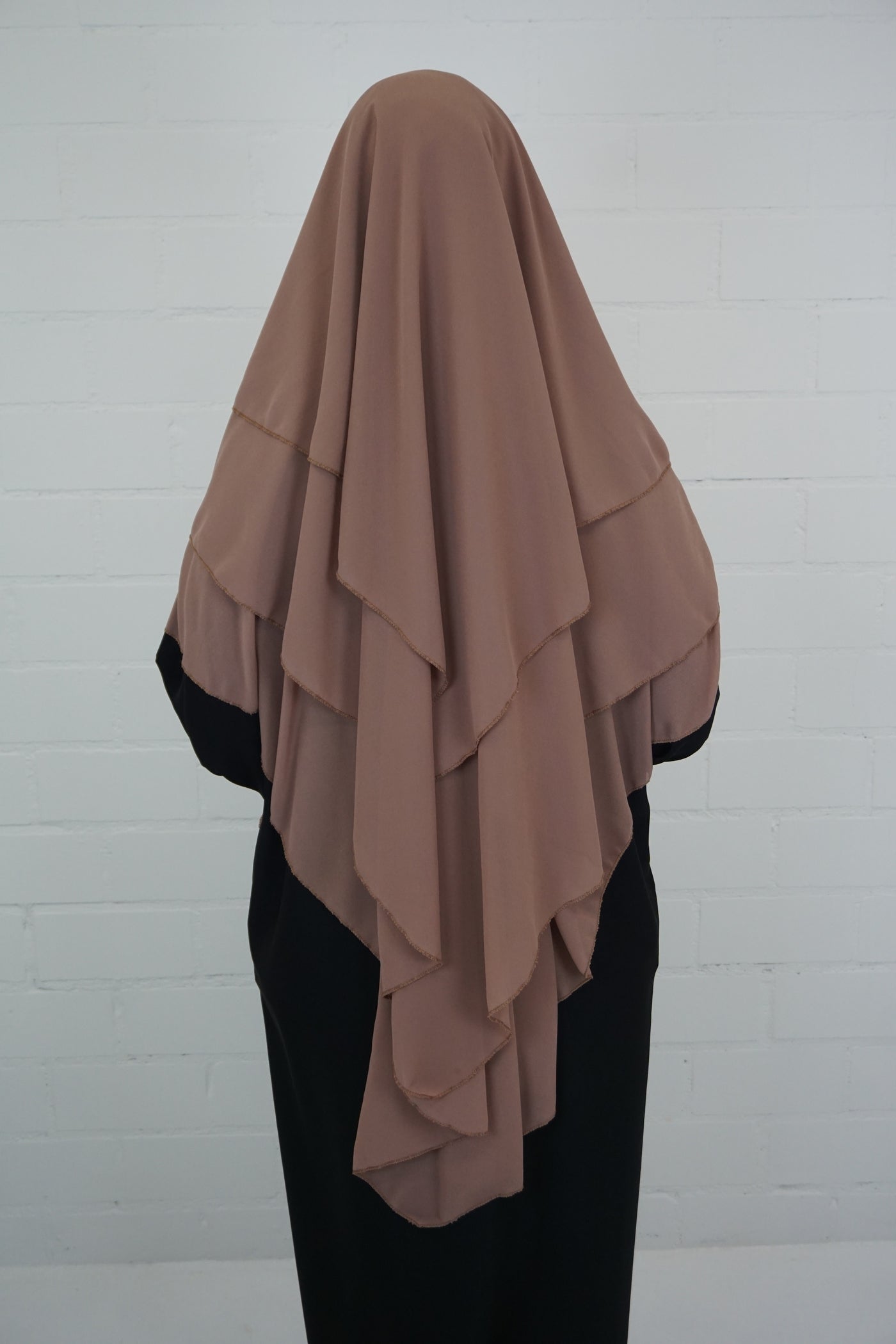 Khimar 3-lagig Karamell