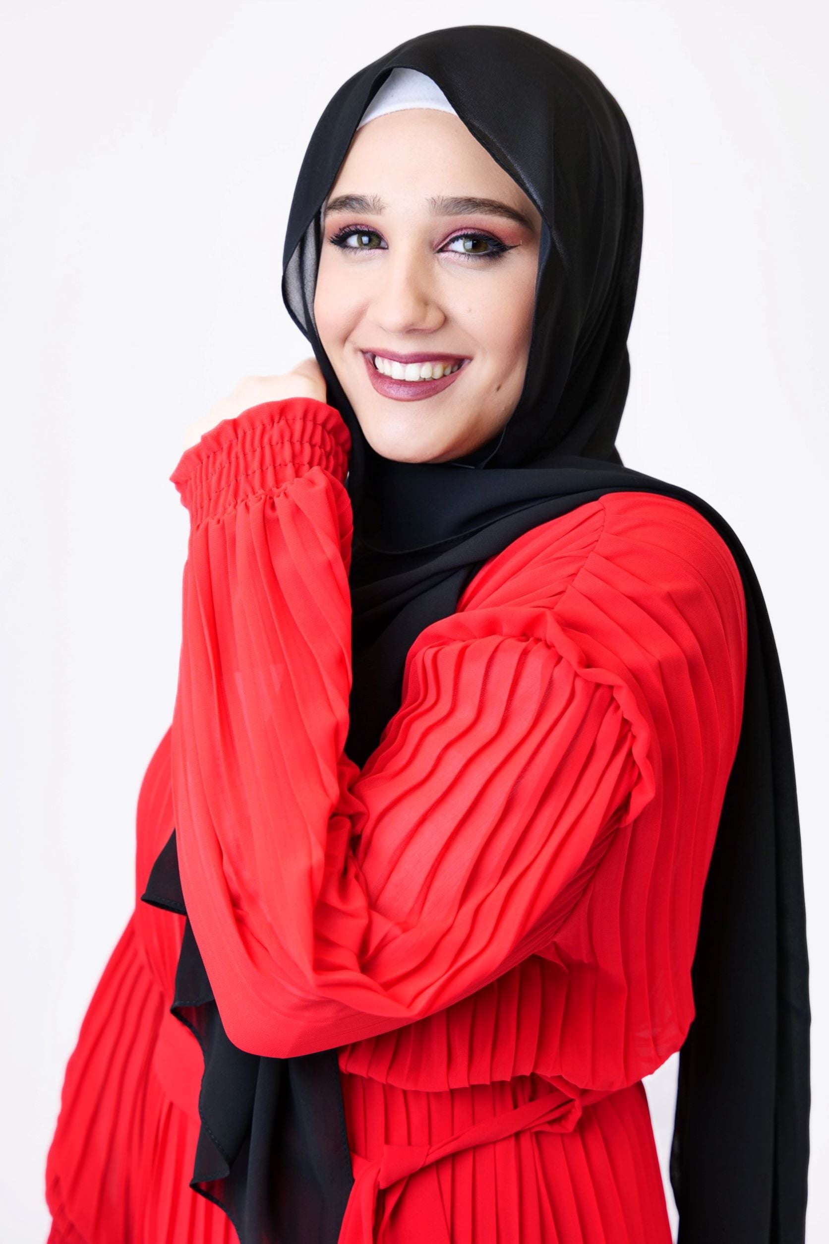 Kleid Samira Carmine