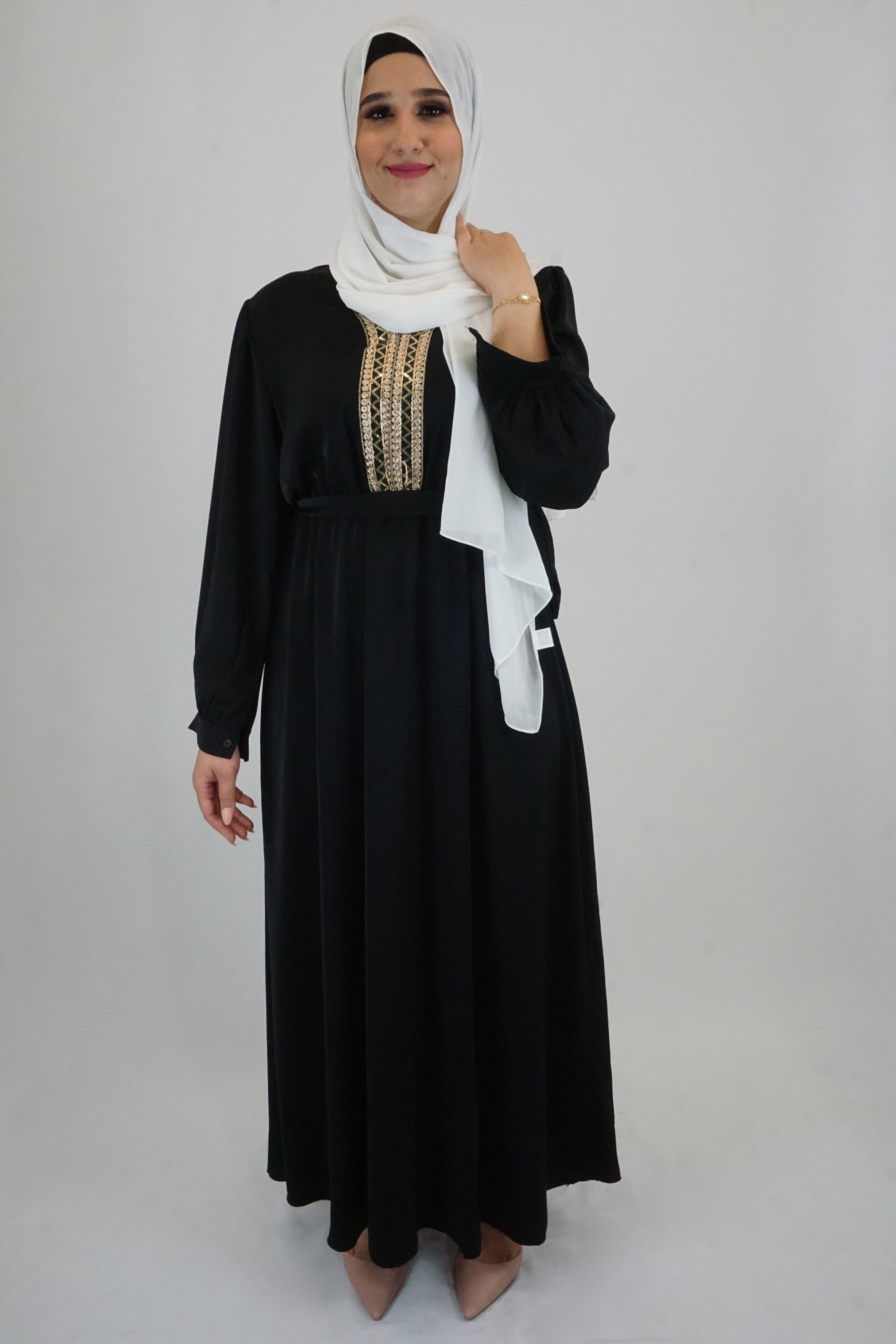 Kleid Hiba Schwarz