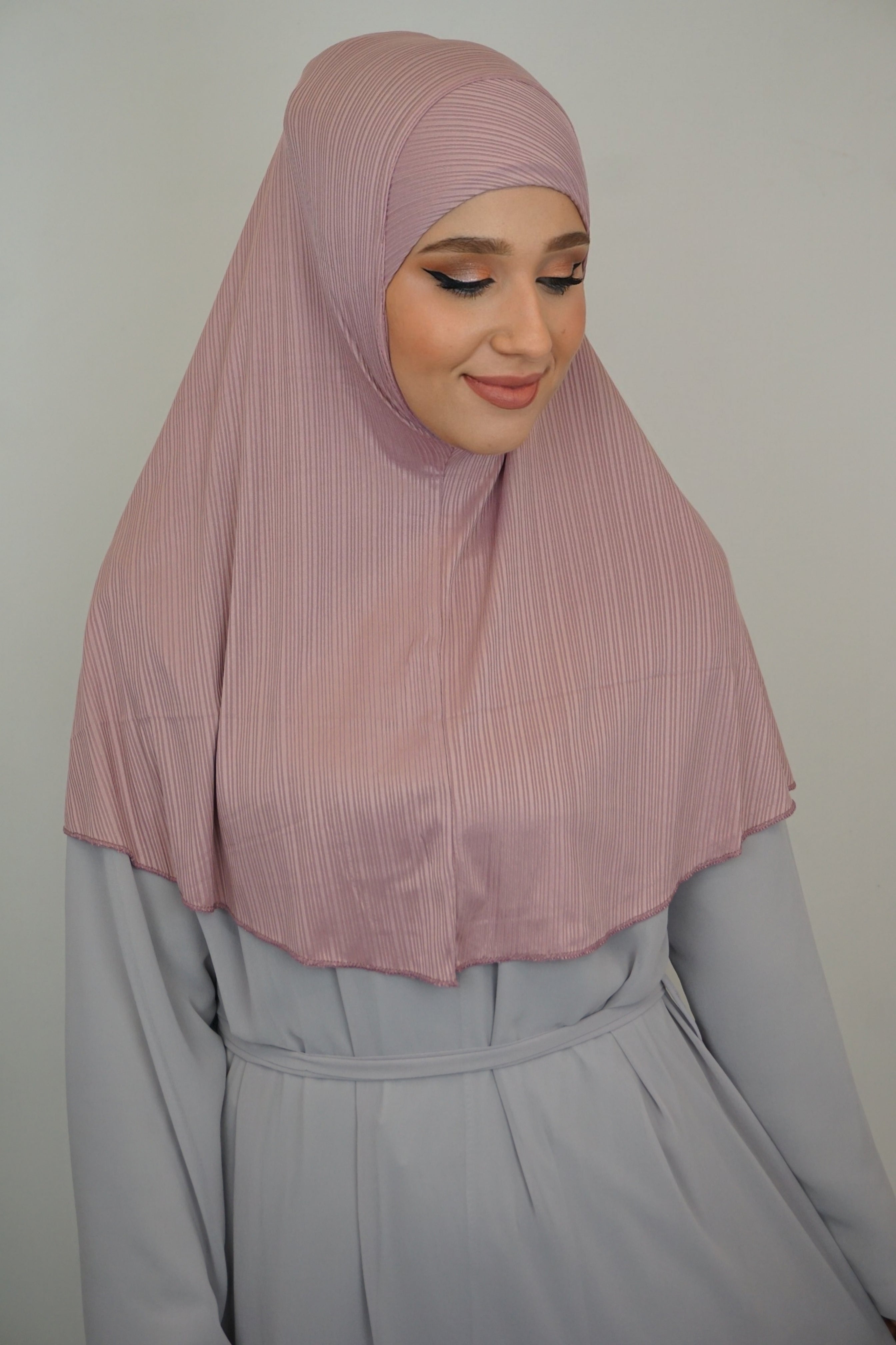 Jersey Ripped FertigHijab Dunkelrosa