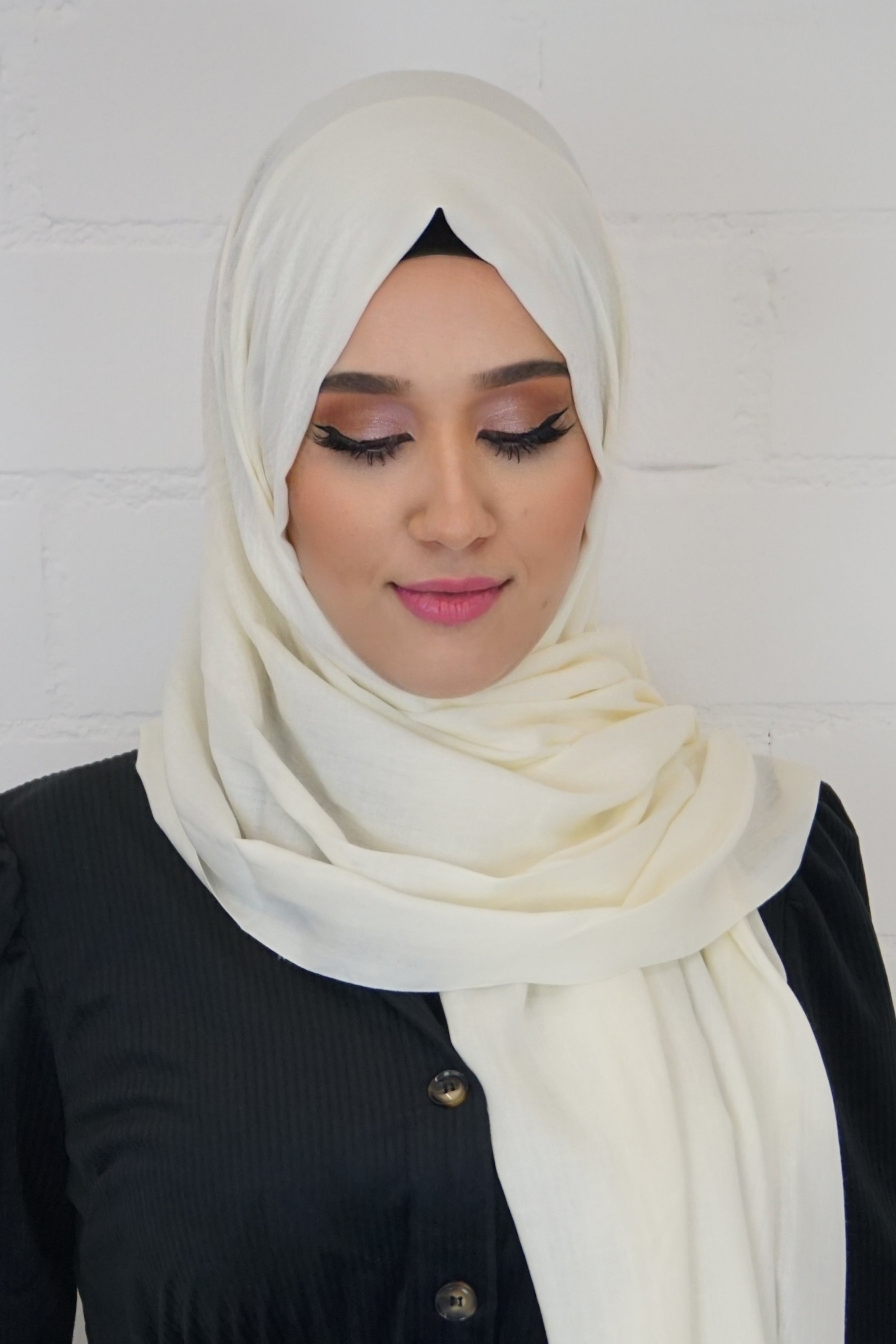 Baumwoll Hijab Almaz Zitrone