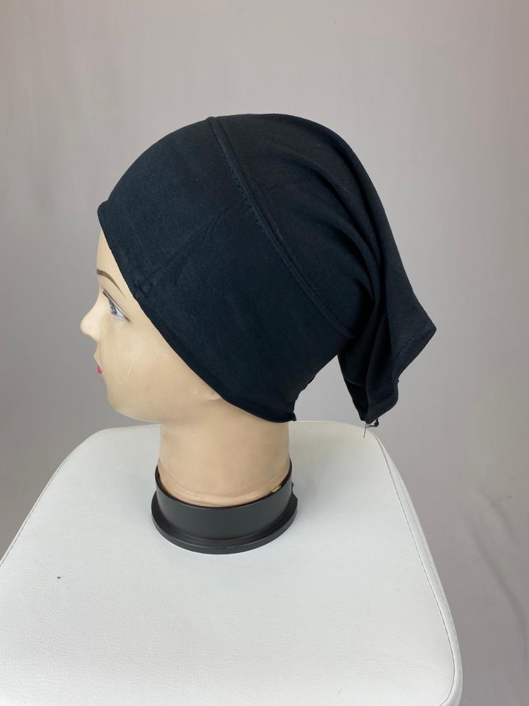 Schlauch Bonnet Schwarz