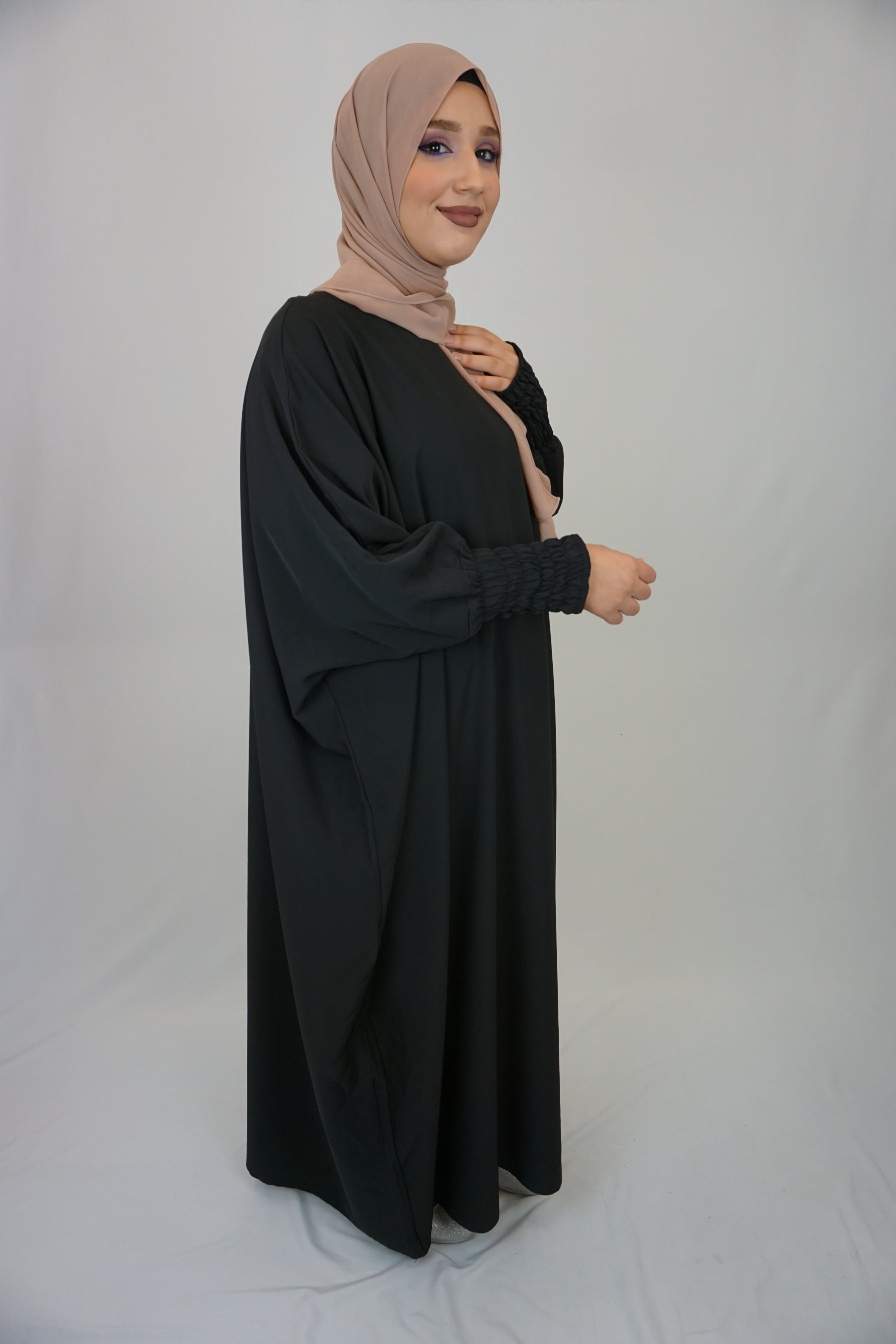 Jilbab Kleid Amaya Schwarz