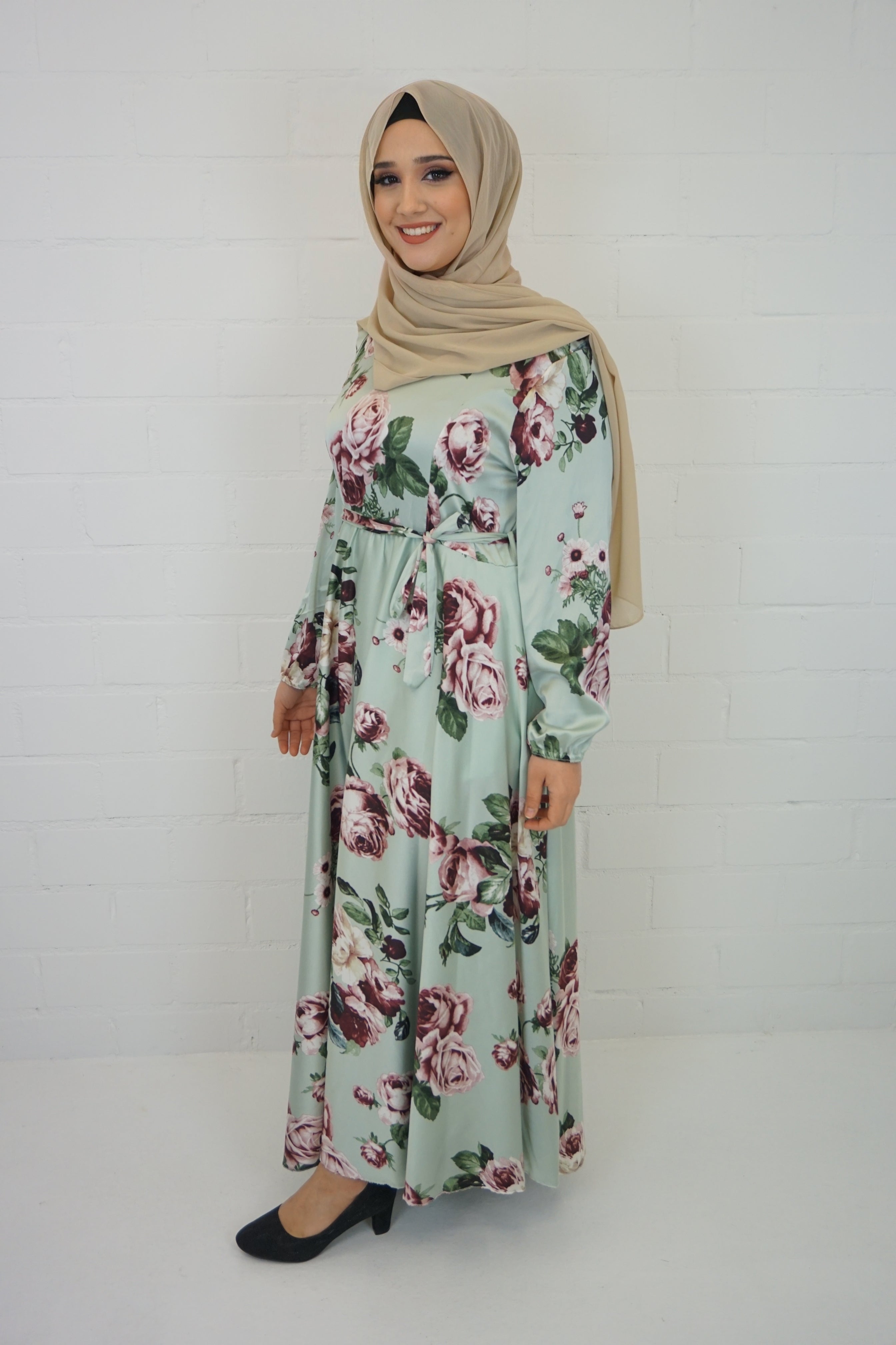 Abaya Qareema Pistazie