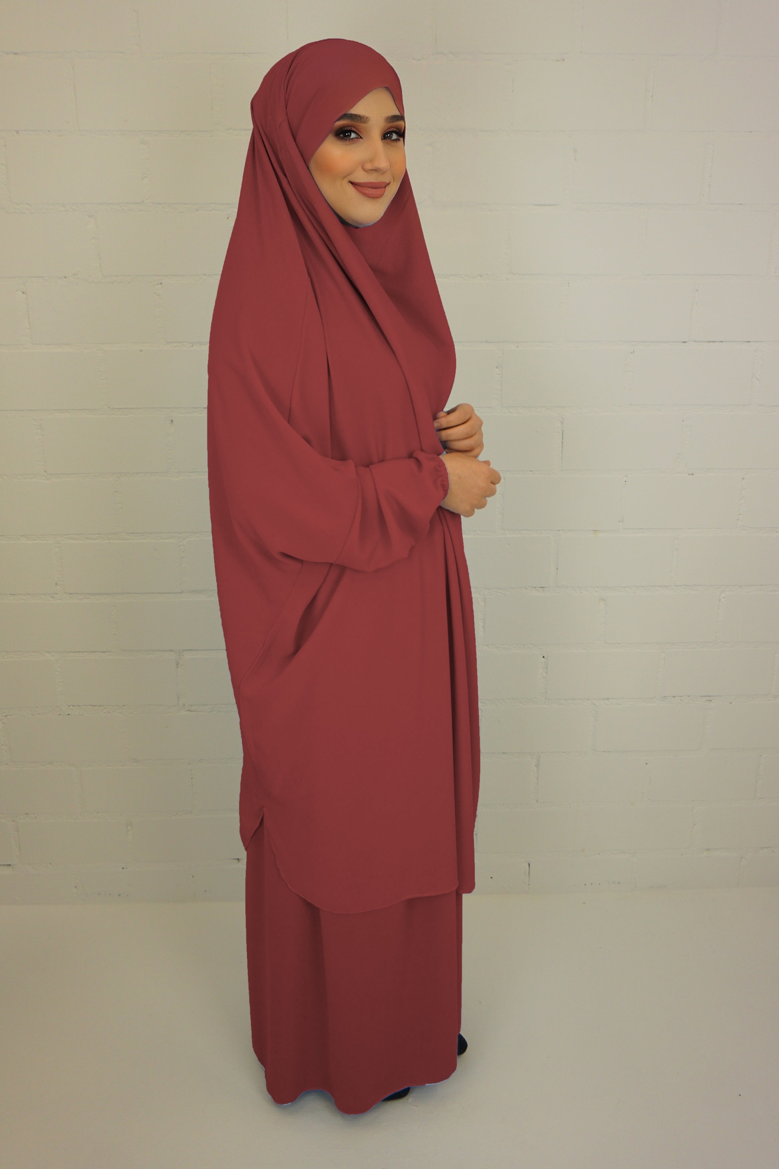 Jilbab Farheena Grapefruit