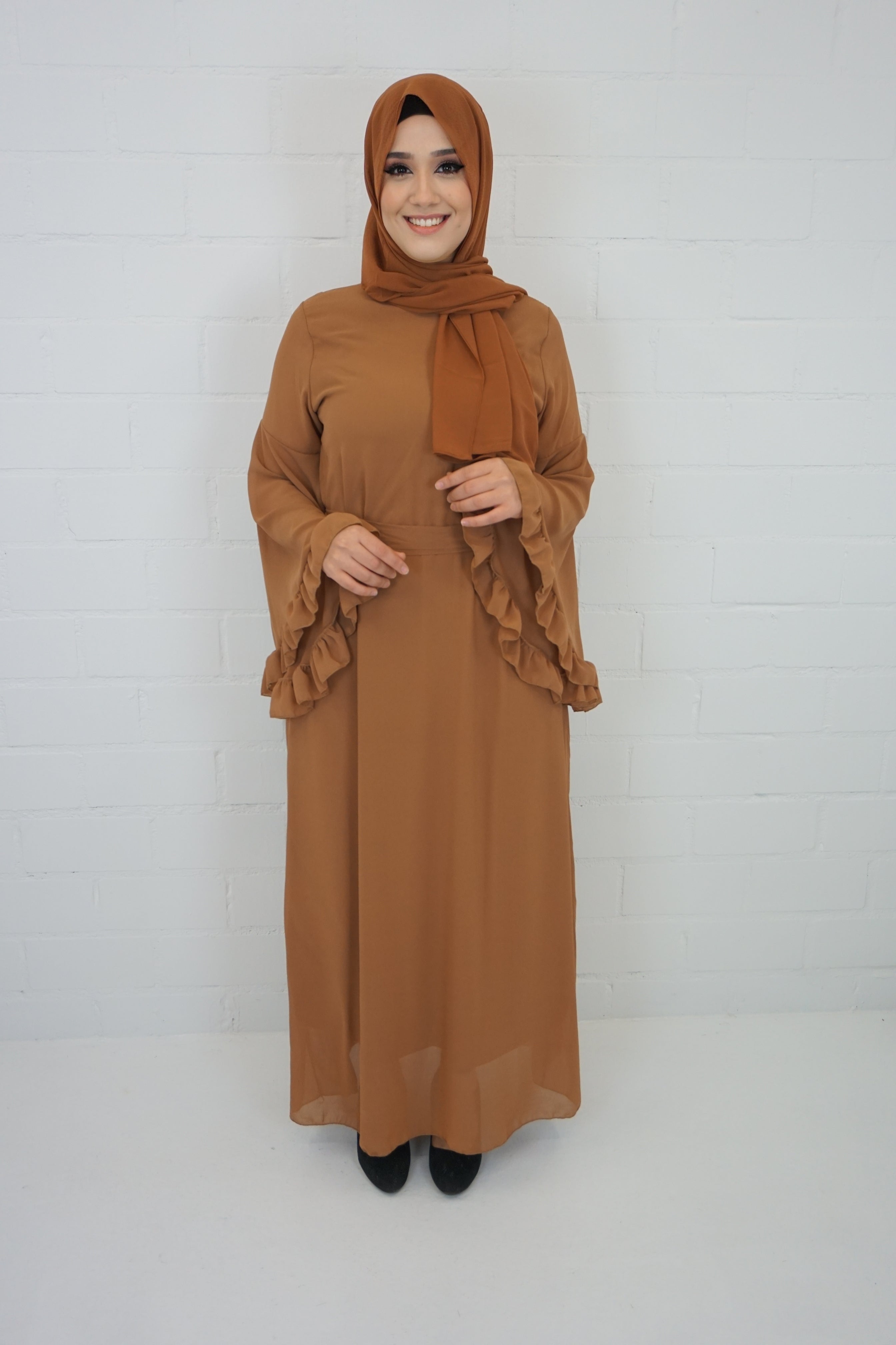 Kleid Laiba Karamell