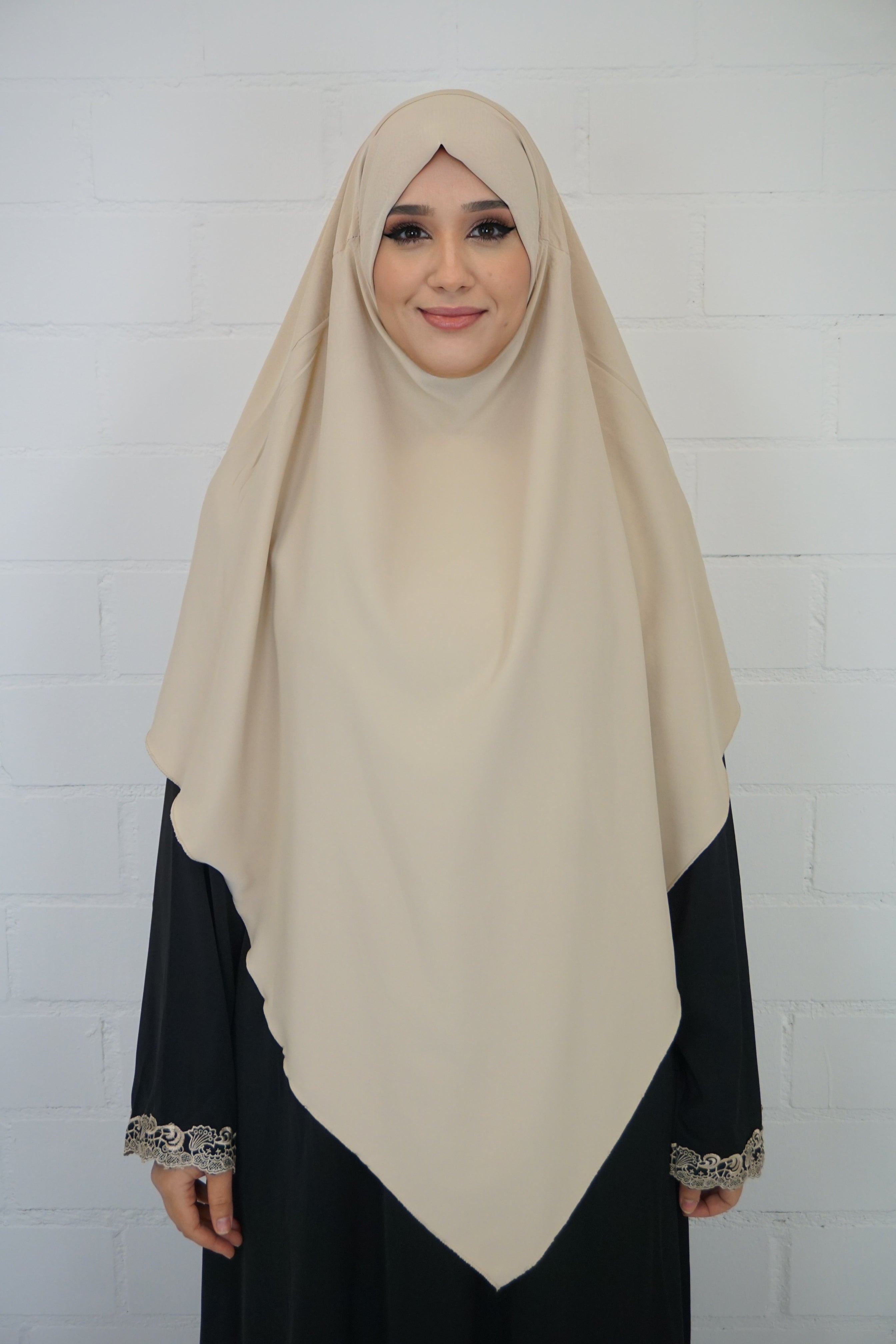 Medina Khimar 1-lagig Beige