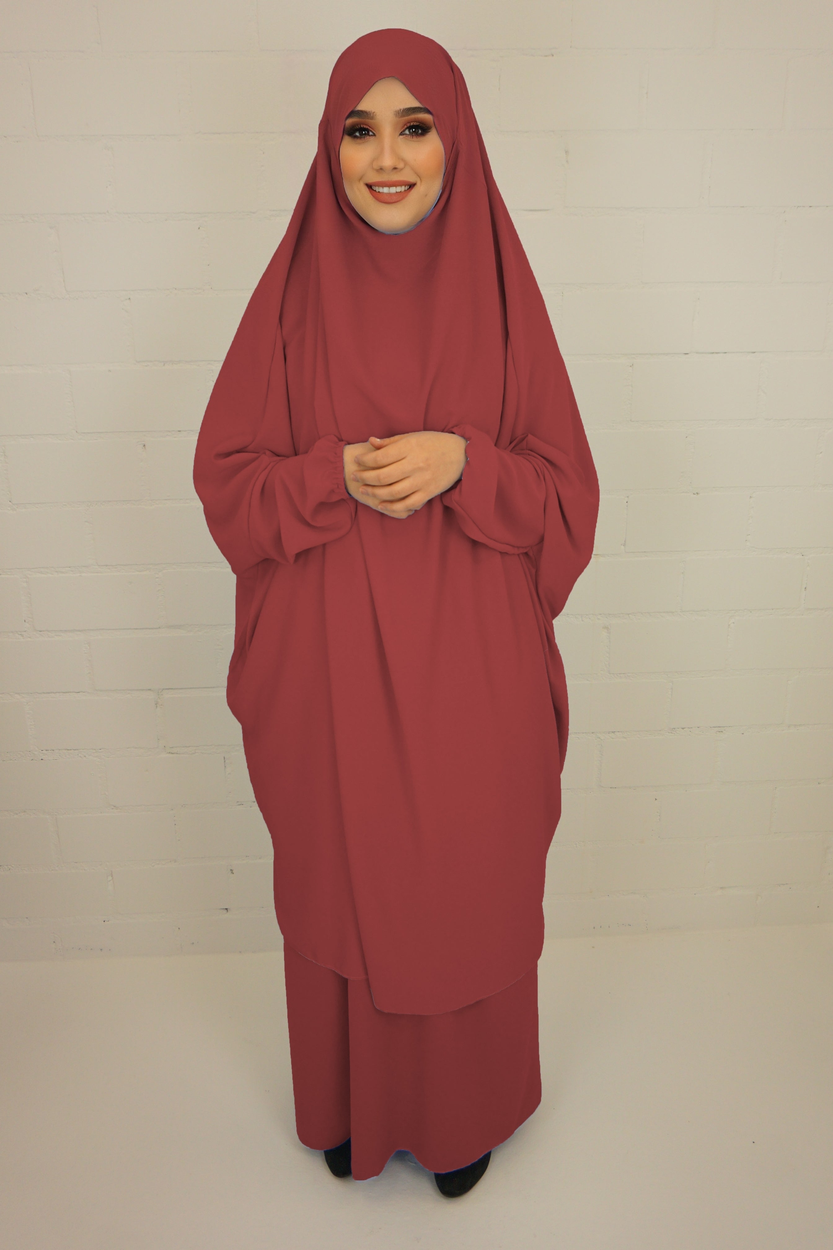 Jilbab Farheena Grapefruit