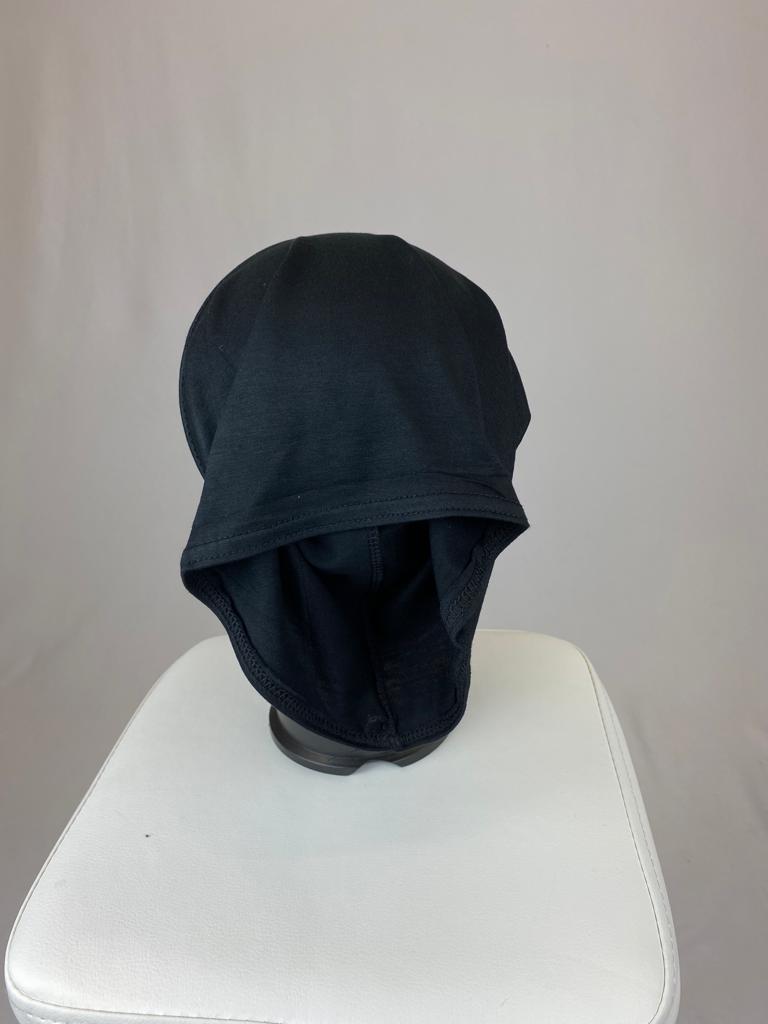 Schlauch Bonnet Schwarz