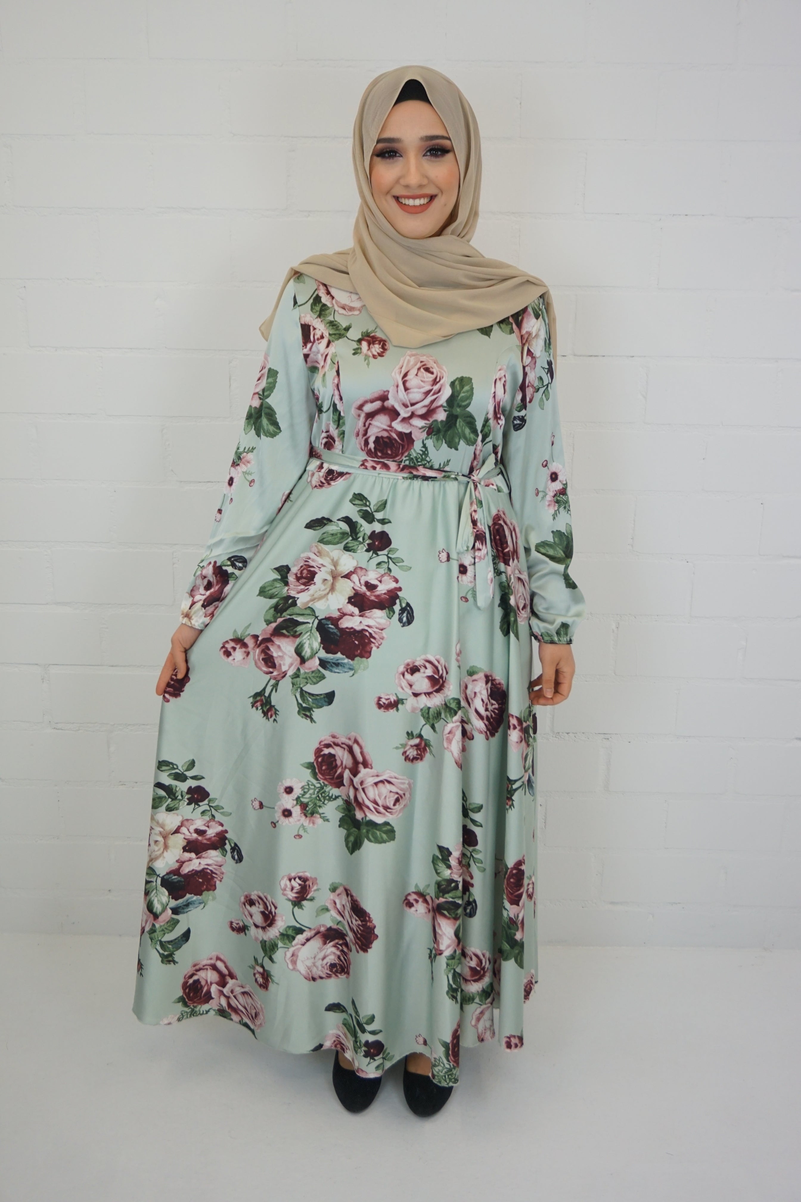 Abaya Qareema Pistazie