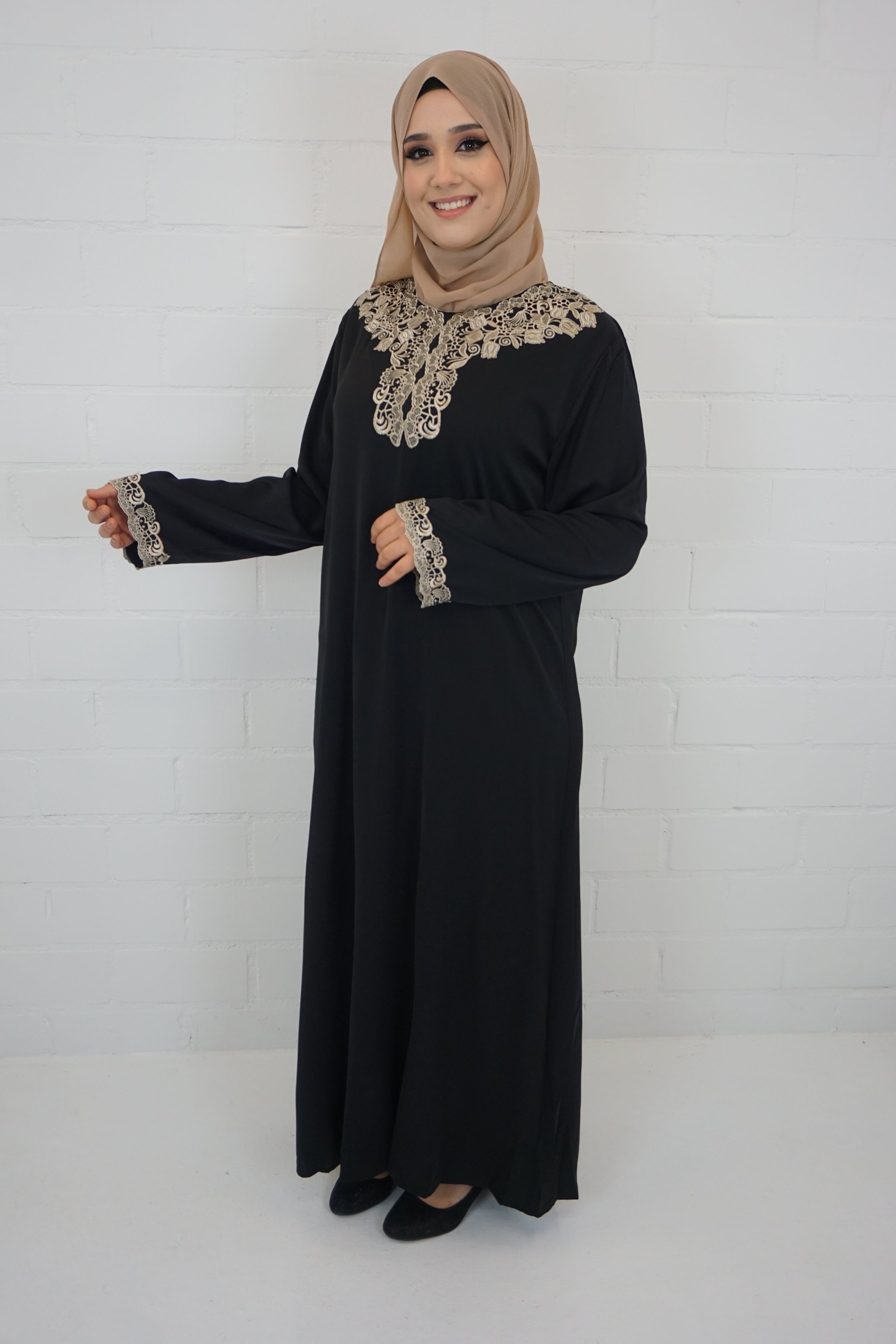 Abaya Edanur Schwarz