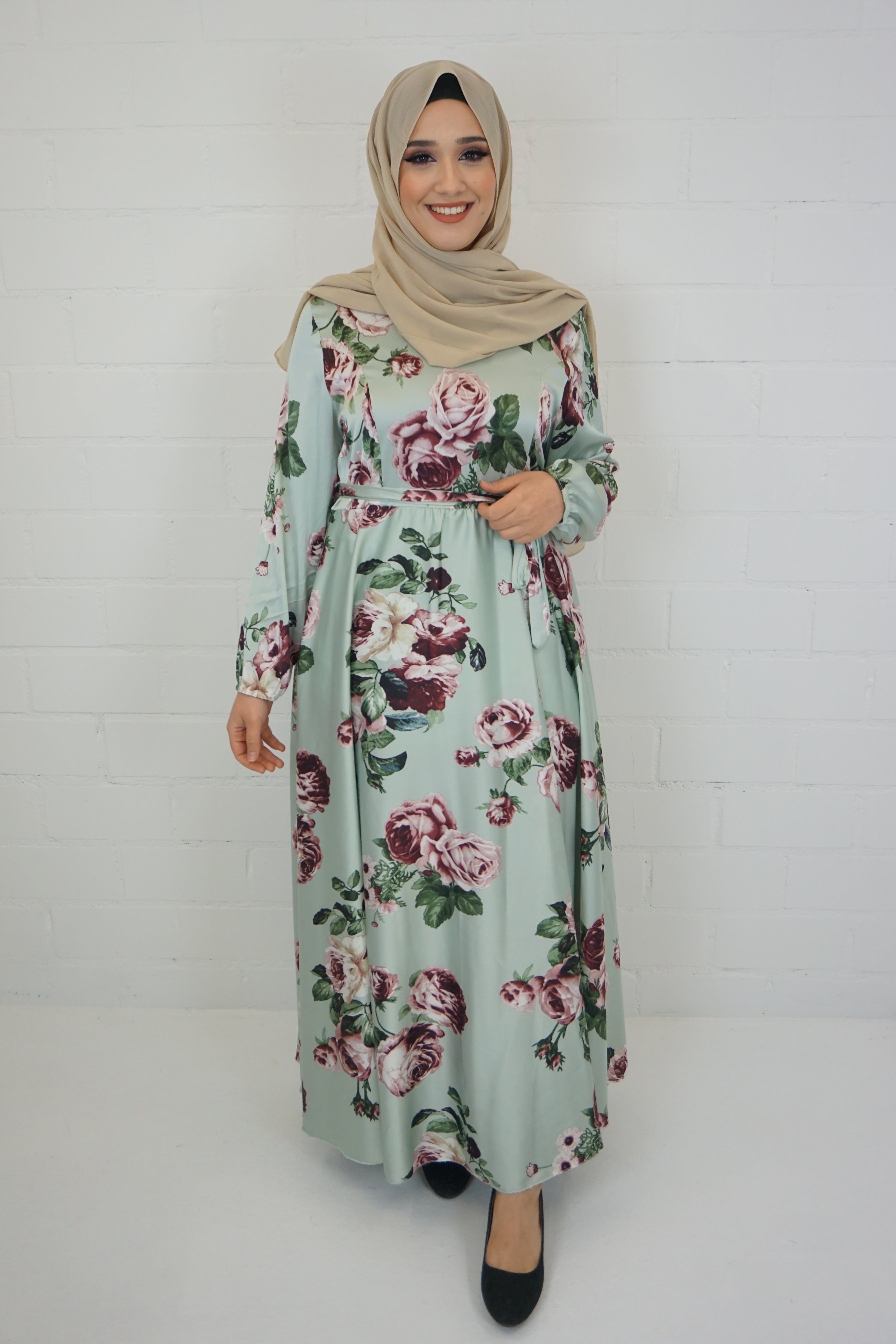 Abaya Qareema Pistazie