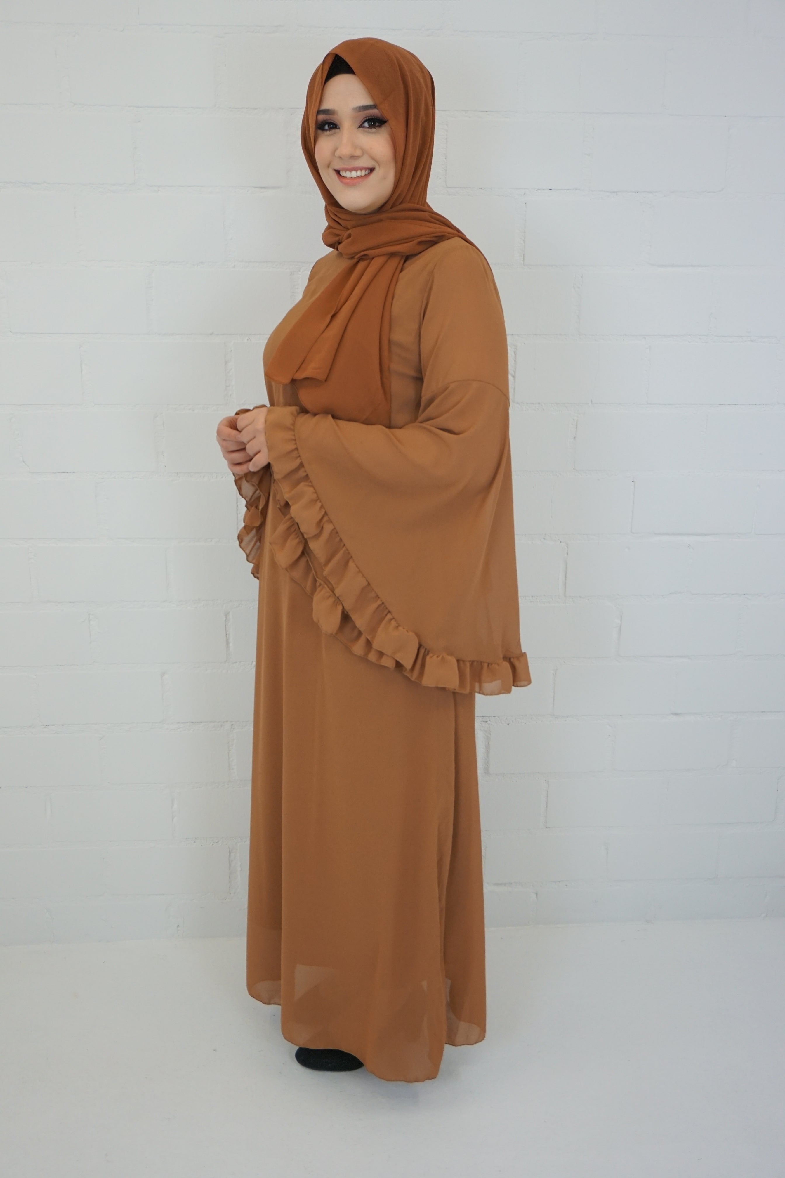 Kleid Laiba Karamell