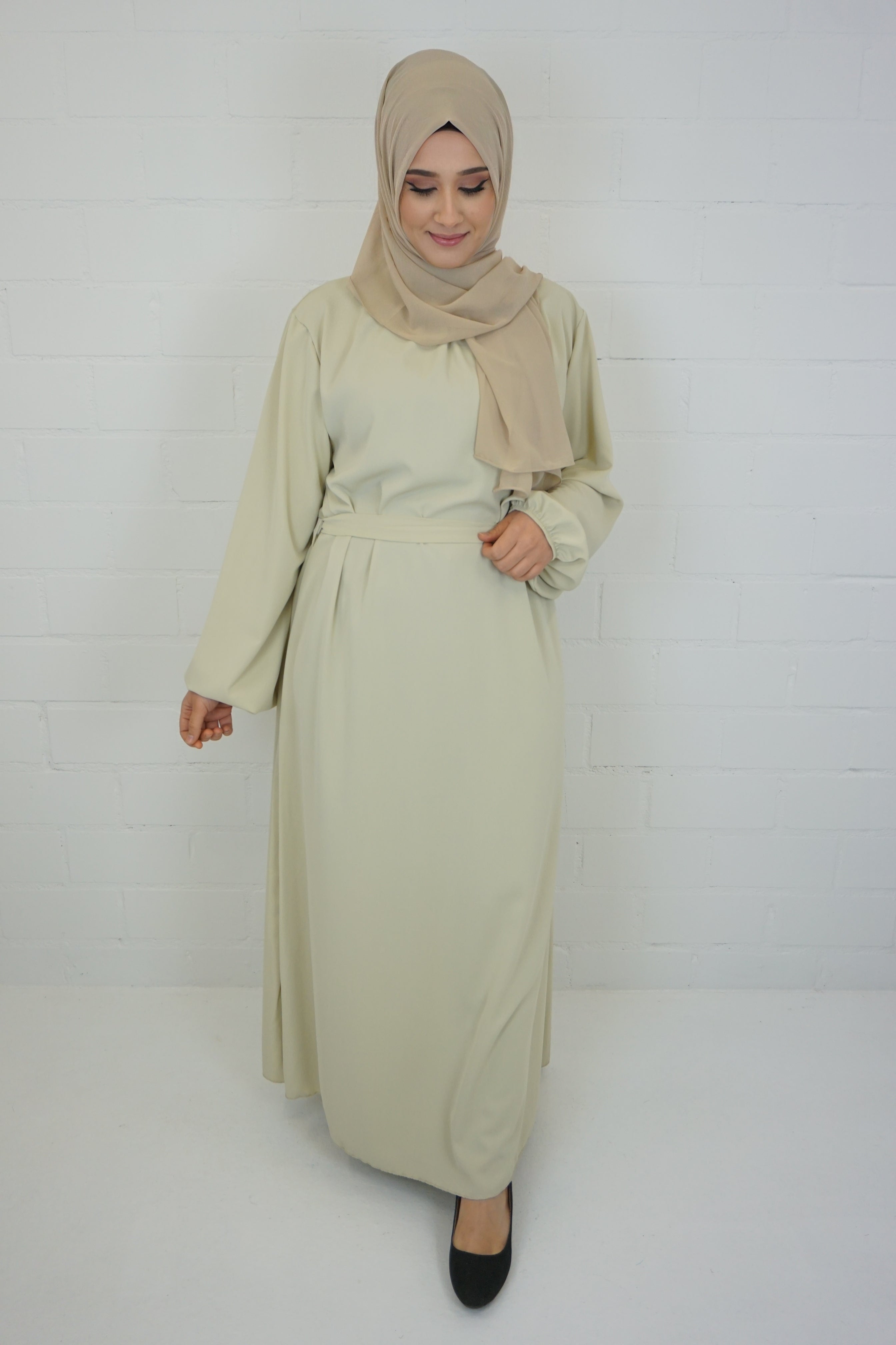Abaya Nadira Zitrone