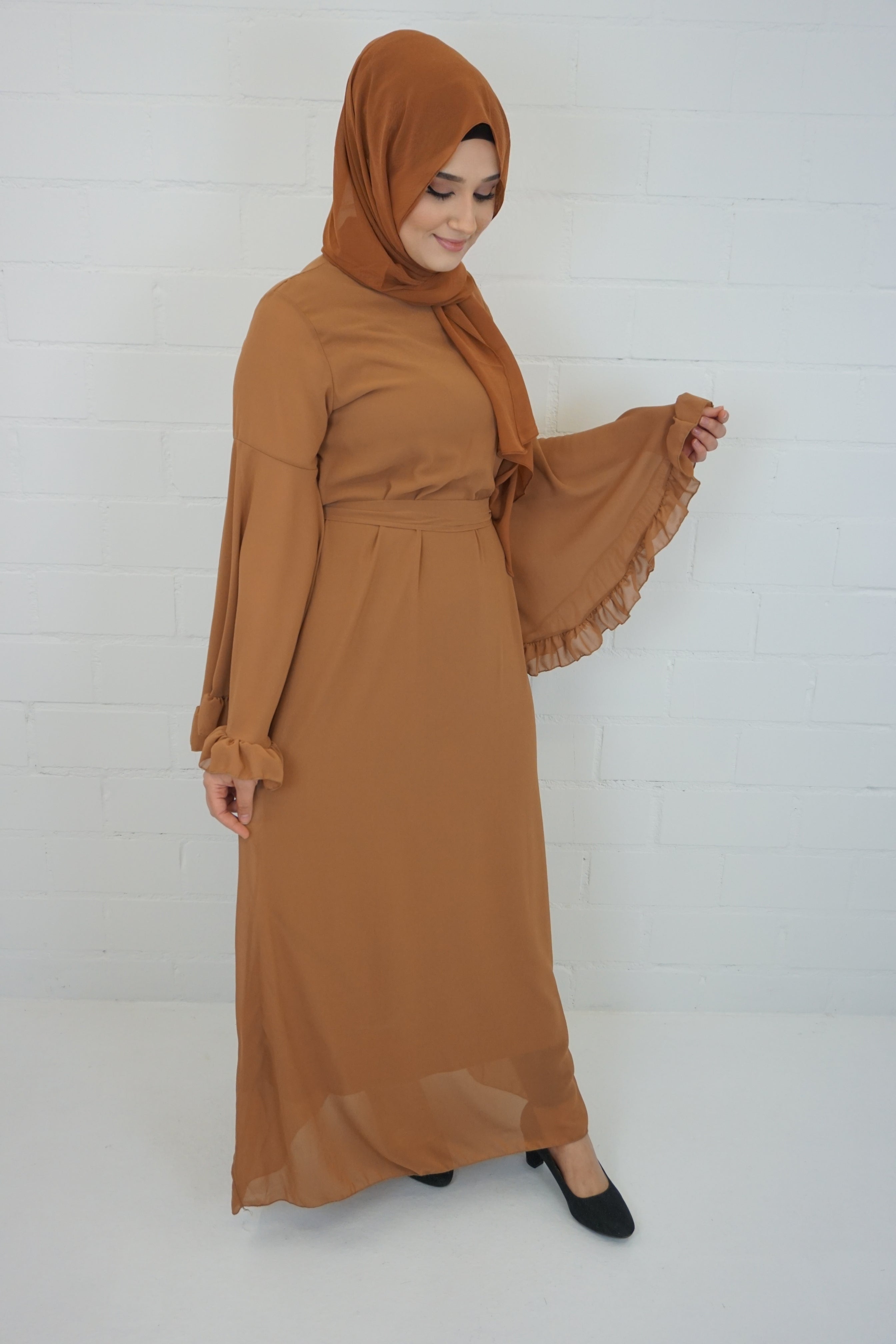 Kleid Laiba Karamell