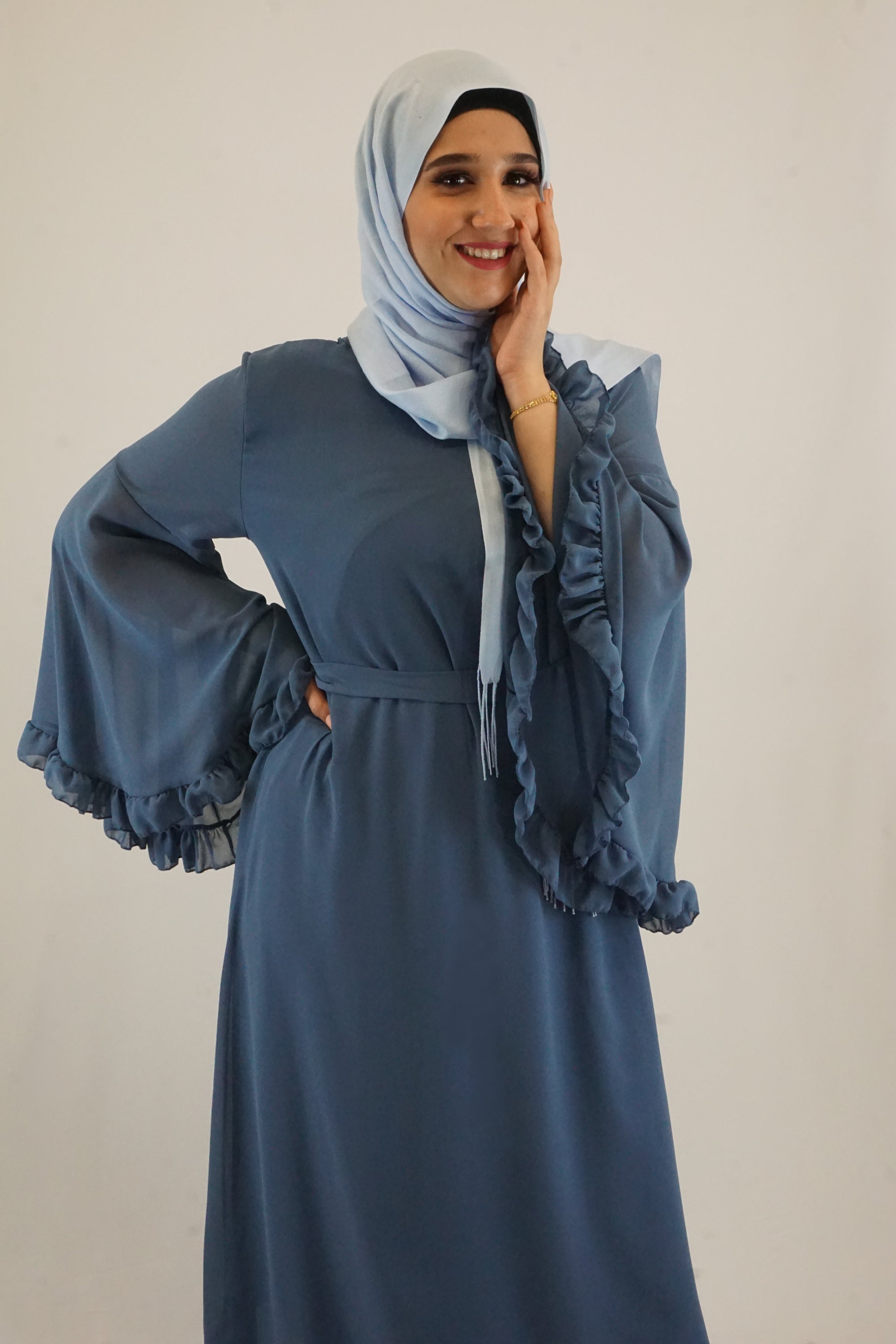 Kleid Laiba Navyblau