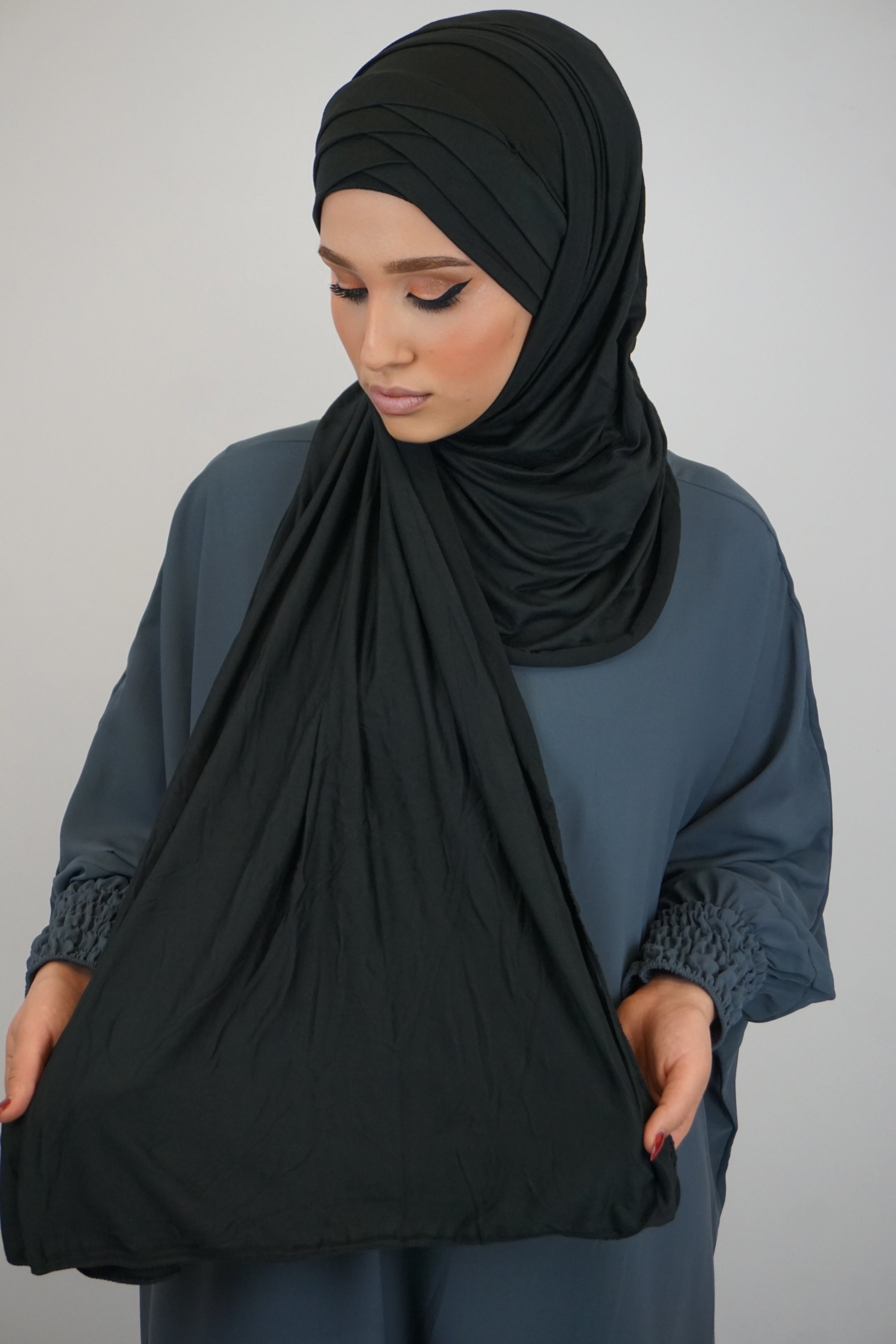 Jersey FertigHijab Schwarz