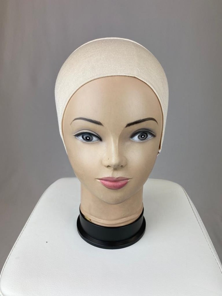 Schlauch Bonnet Beige